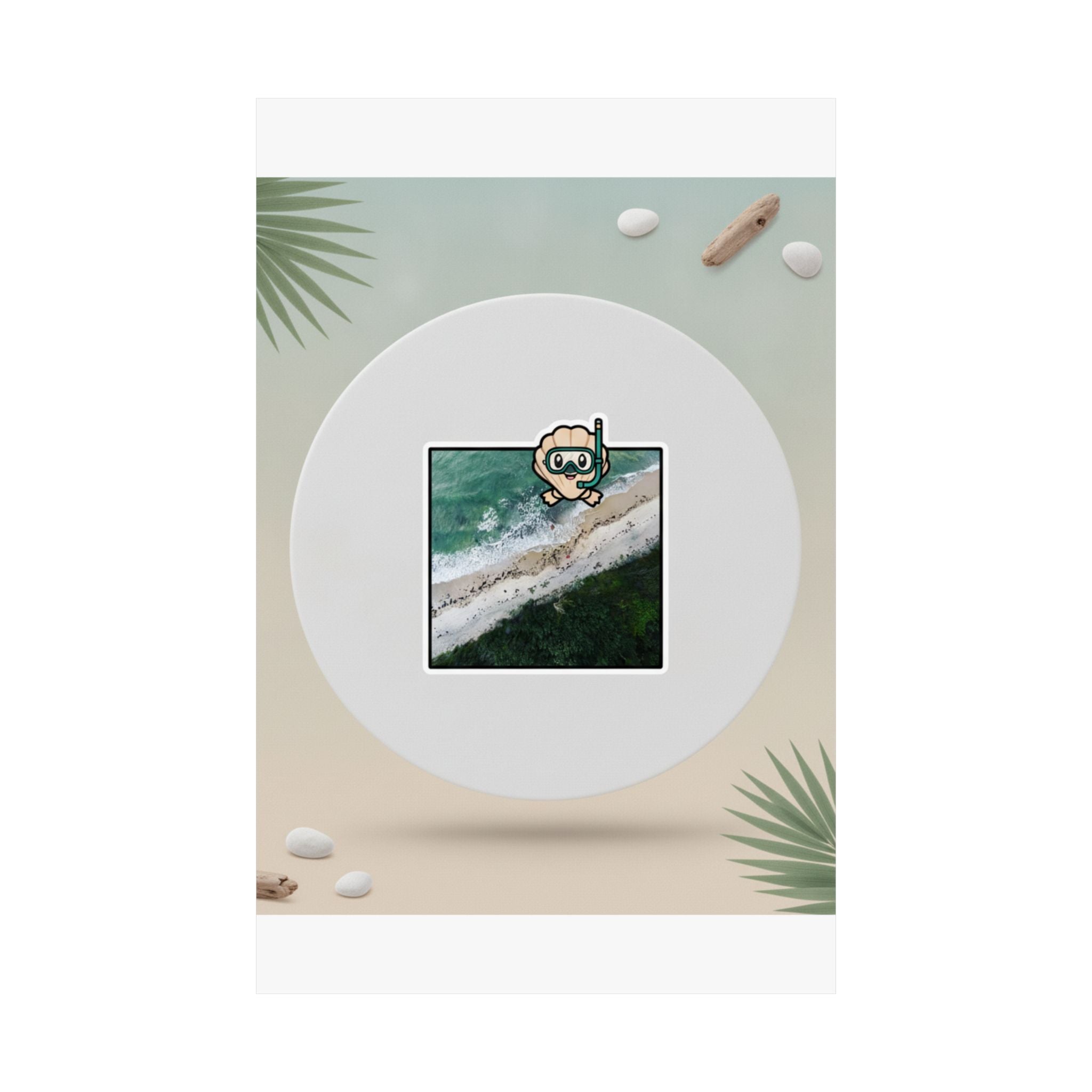 Product Marketing — Beach — Matte Poster
