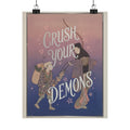 Affirmation — Demon-Crushing Bow — Matte Poster