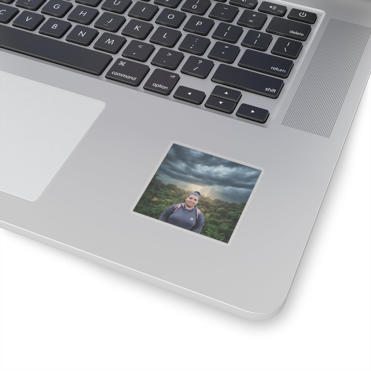 Dramatic Storm kiss-cut sticker — product view 9