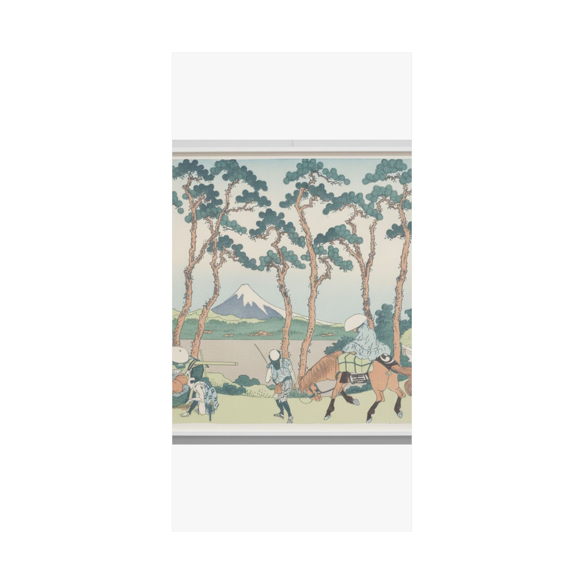 Watercolor — Hodogaya On The Tōkaidō (Tōkaidō Hodogaya), From The Series Thirty-Six Views Of  — Matte Poster