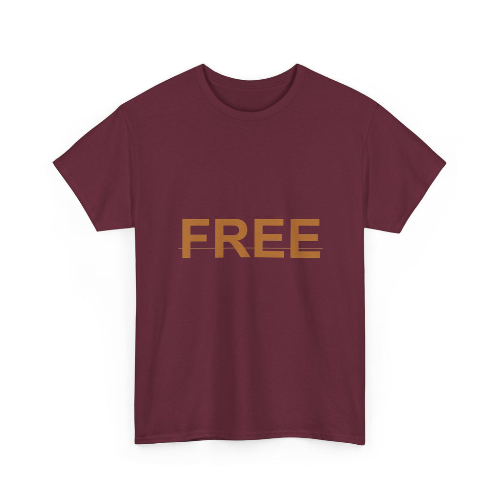 FREE Minimal Rust Serif Typography Graphic Tee