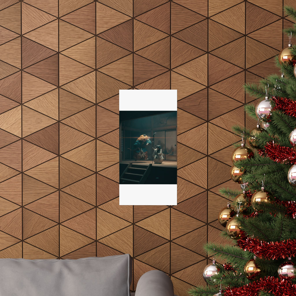 Cinematic — Scene From Noh Dance — Matte Poster