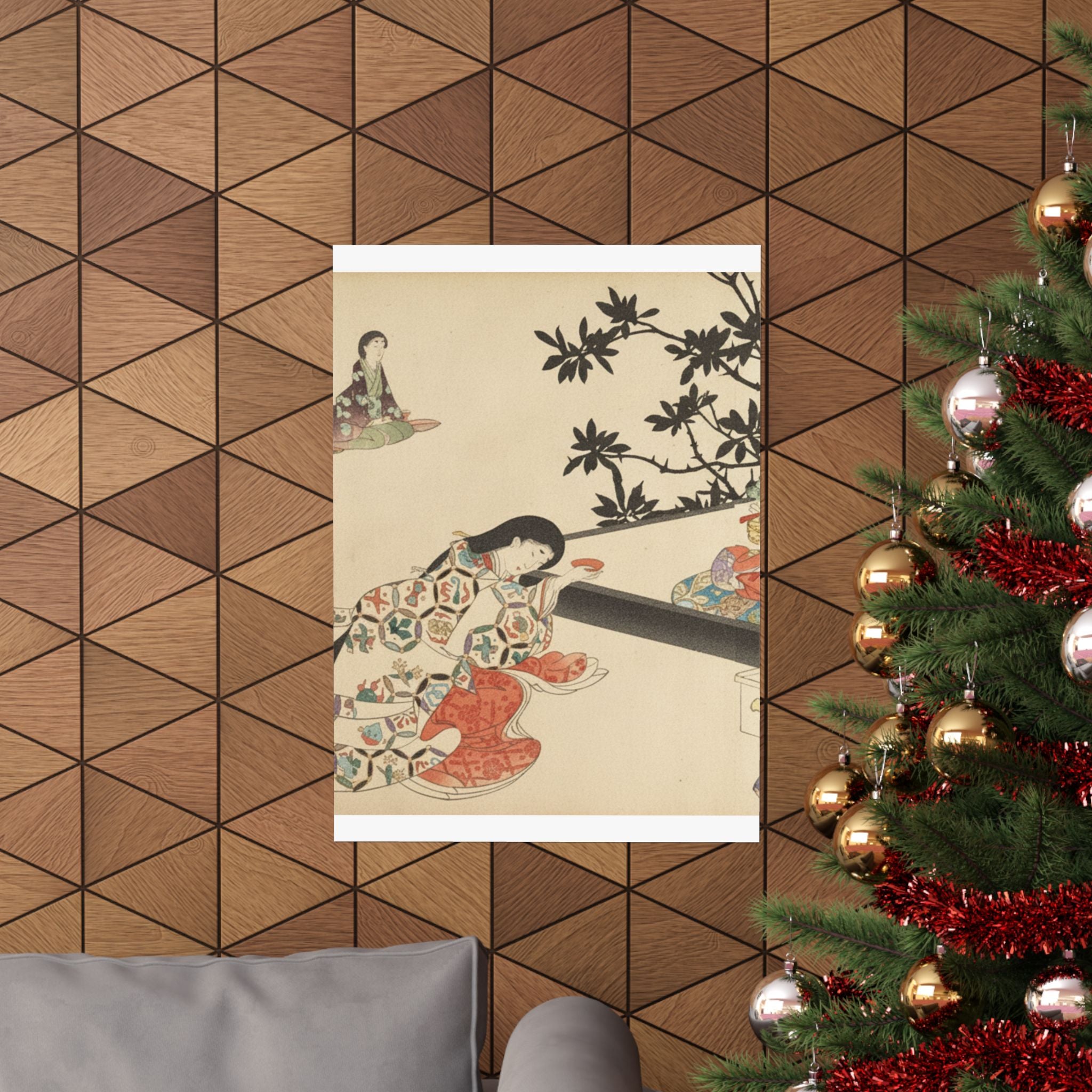 Botanical — Chiyoda Castle (Album Of Women) — Matte Poster