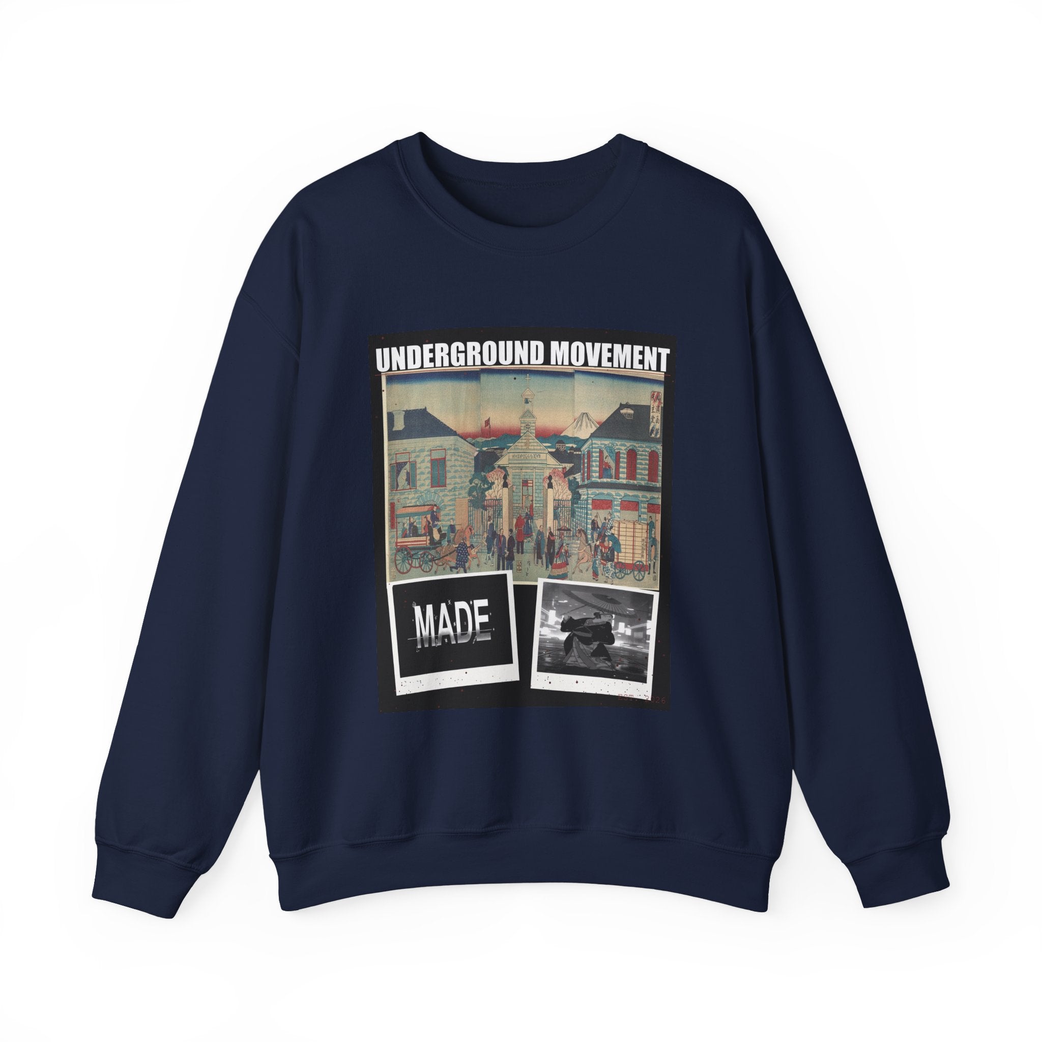 UNDERGROUND MOVEMENT crewneck sweatshirt — product view 5