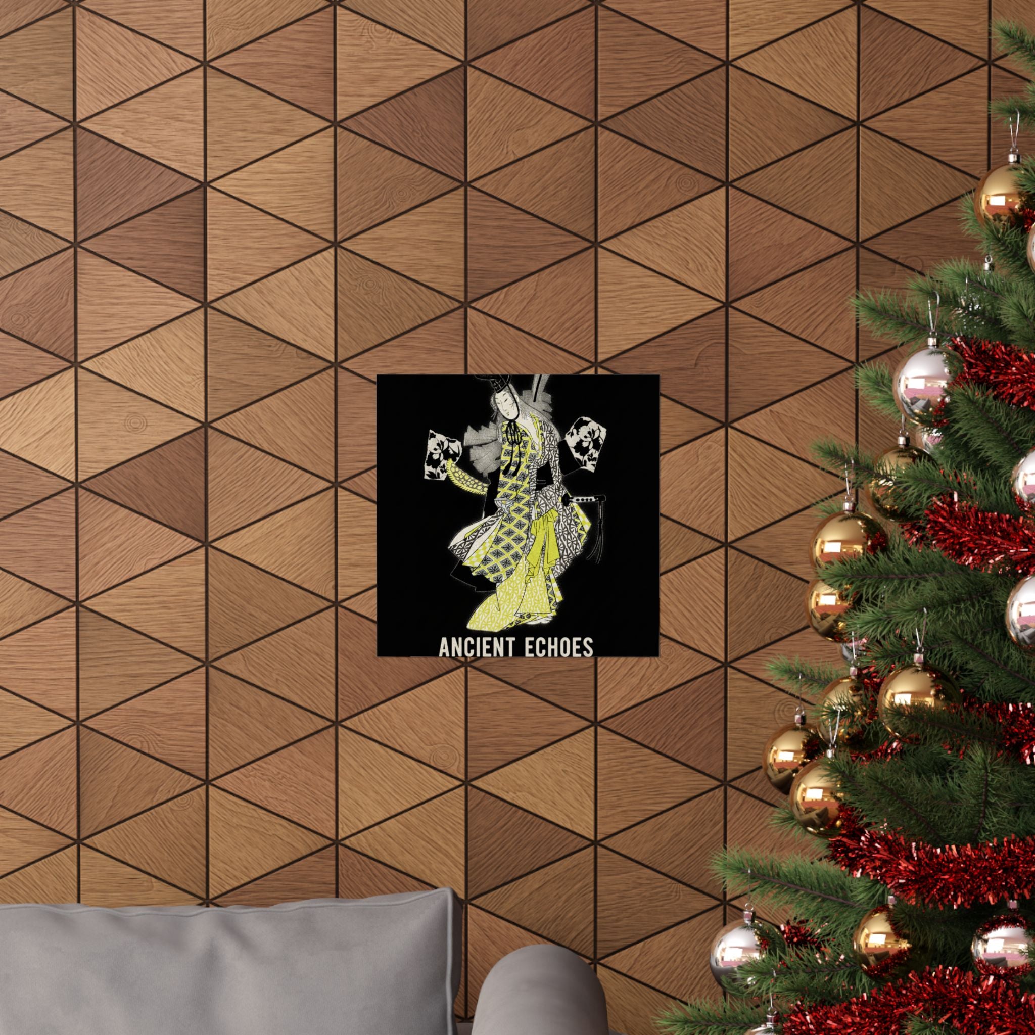 Streetwear Collage — Dancing Girl Wearing A Sword — Matte Poster