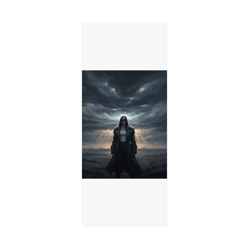 Dramatic Storm — Person — Matte Poster