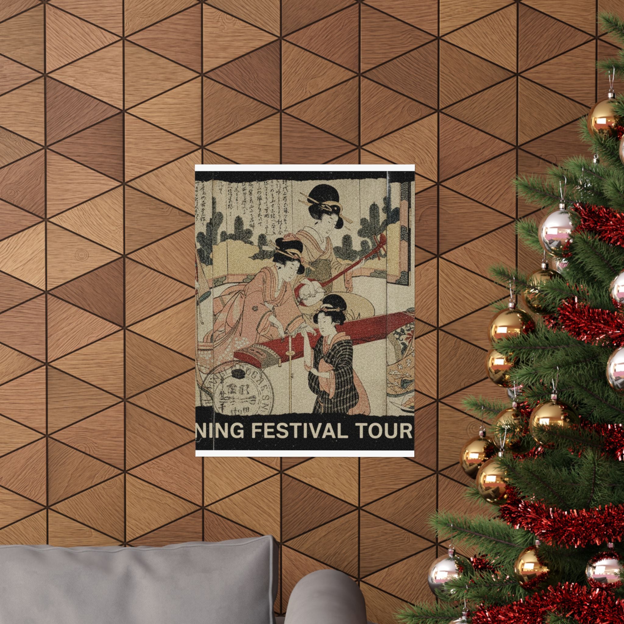 Vintage Bootleg — A Merry Evening Party — Matte Poster