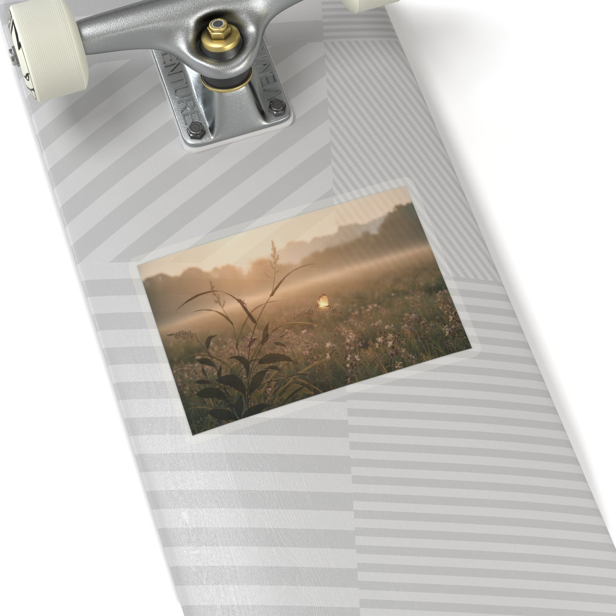 Scenic Nature — Tree Cricket (Matsumushi); Firefly (Hotaru), From The Picture Book Of Crawling C — Kiss-Cut Sticker