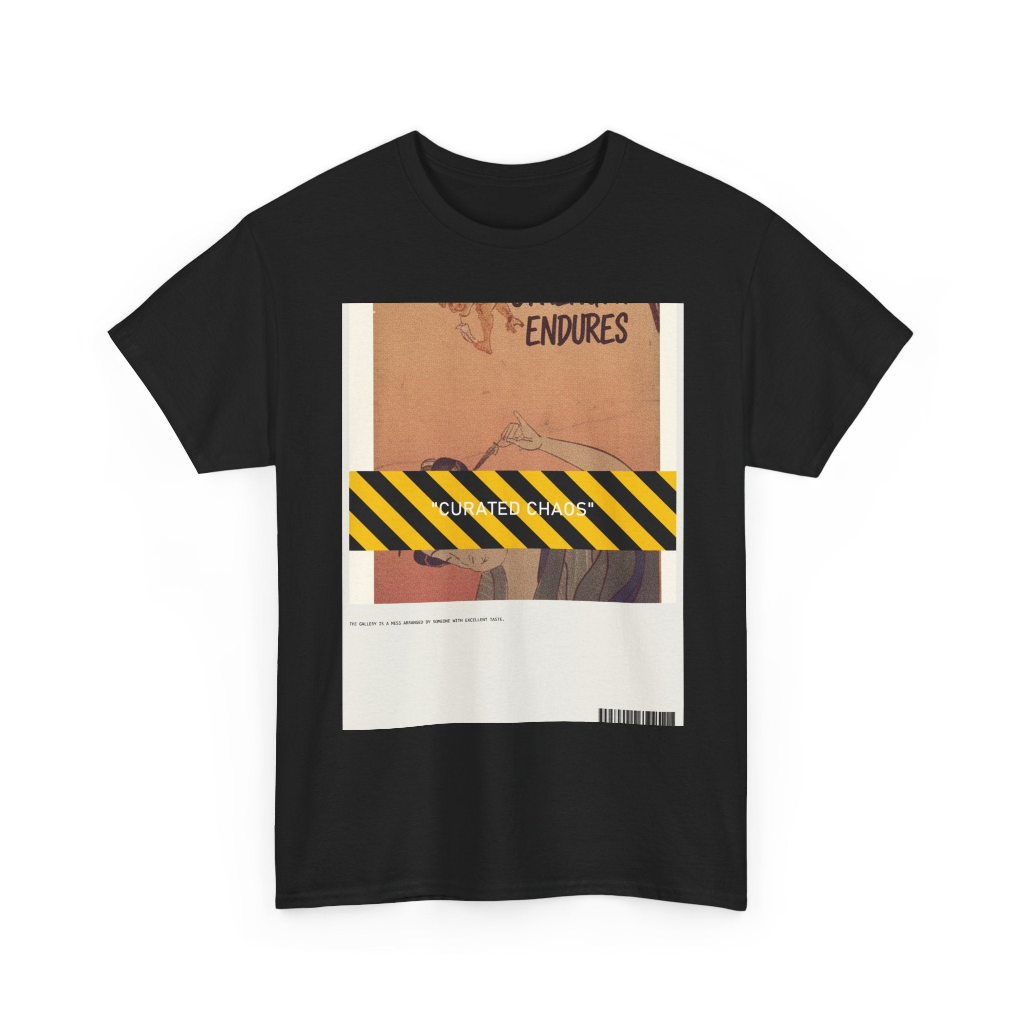 "CURATED CHAOS" graphic tee — product view 3