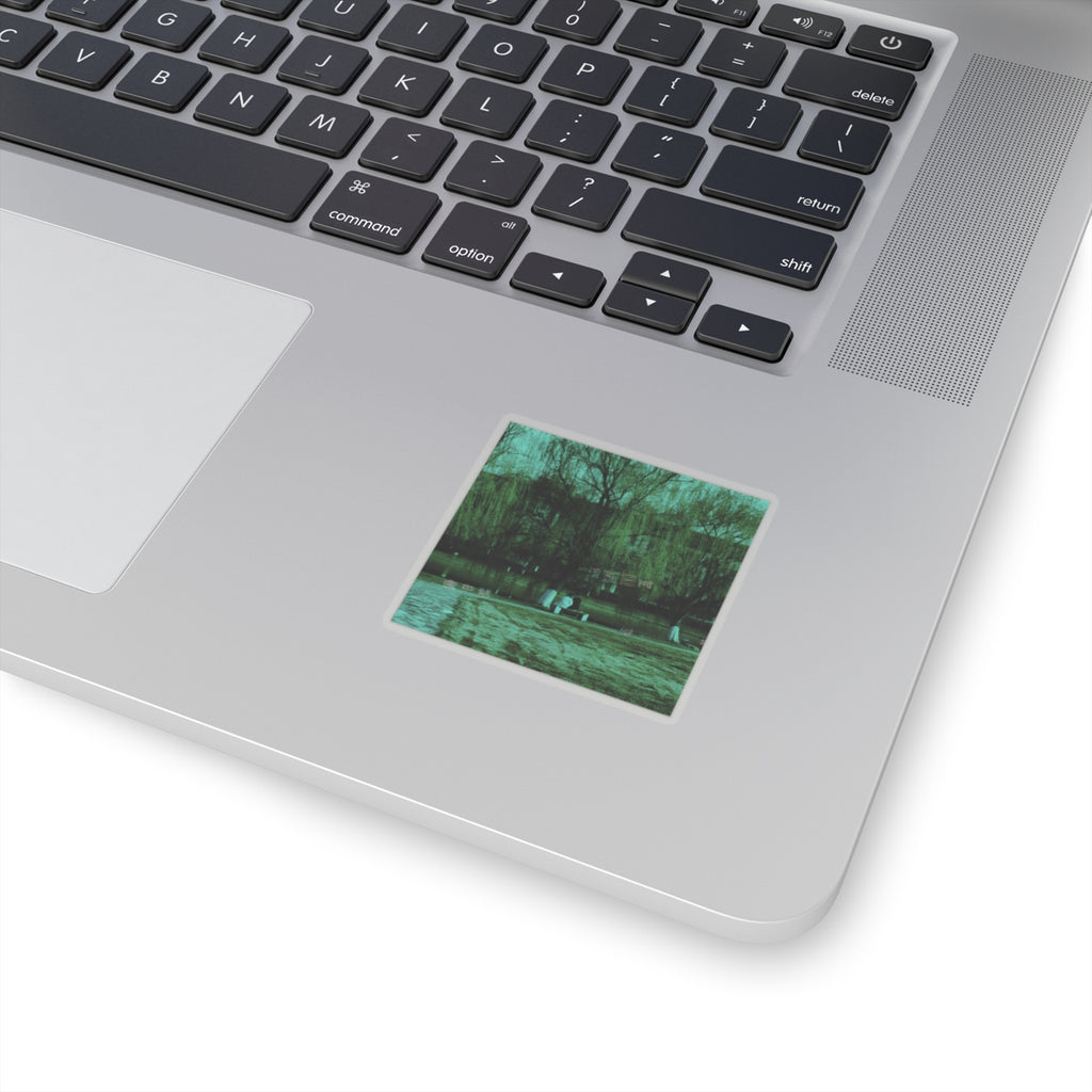 Glitch Culture — Person — Kiss-Cut Sticker