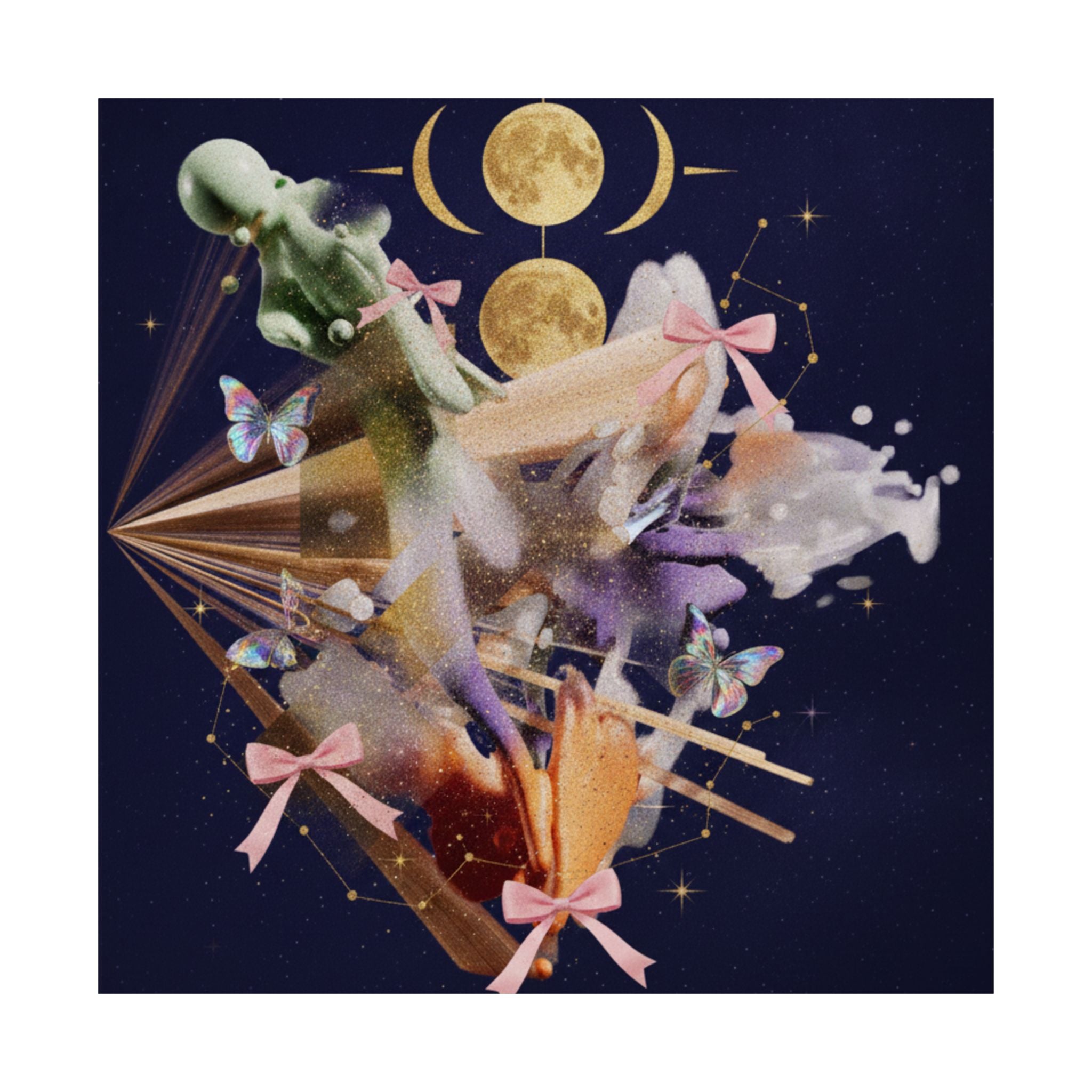Celestial — Abstract — Matte Poster