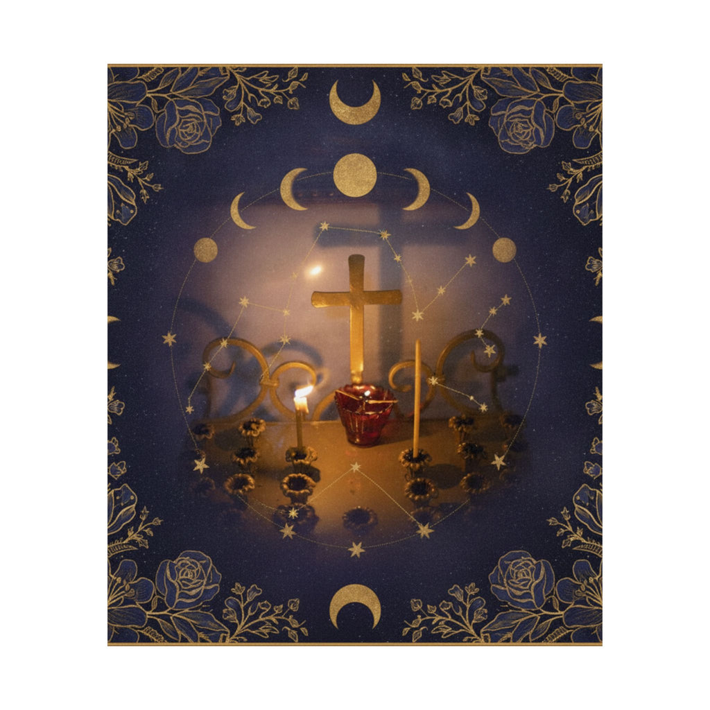 Celestial — Candle — Matte Poster