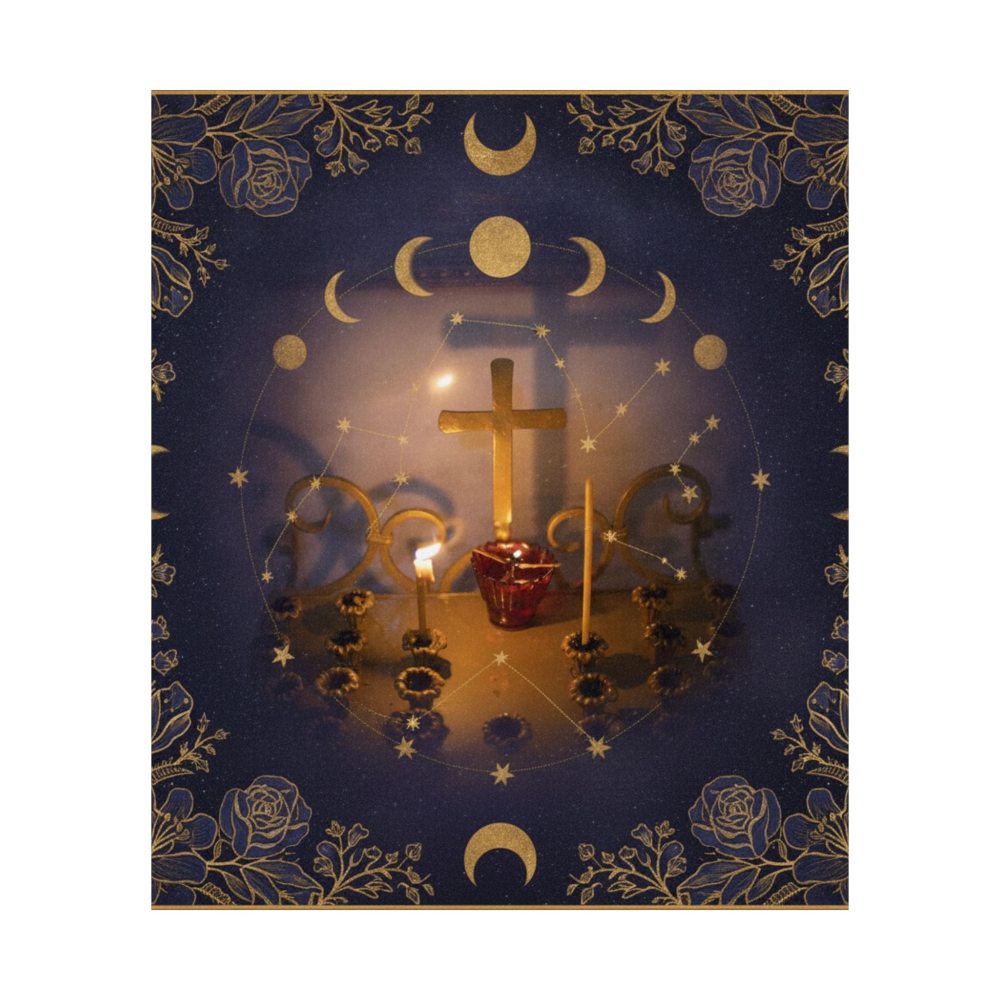 Celestial — Candle — Matte Poster