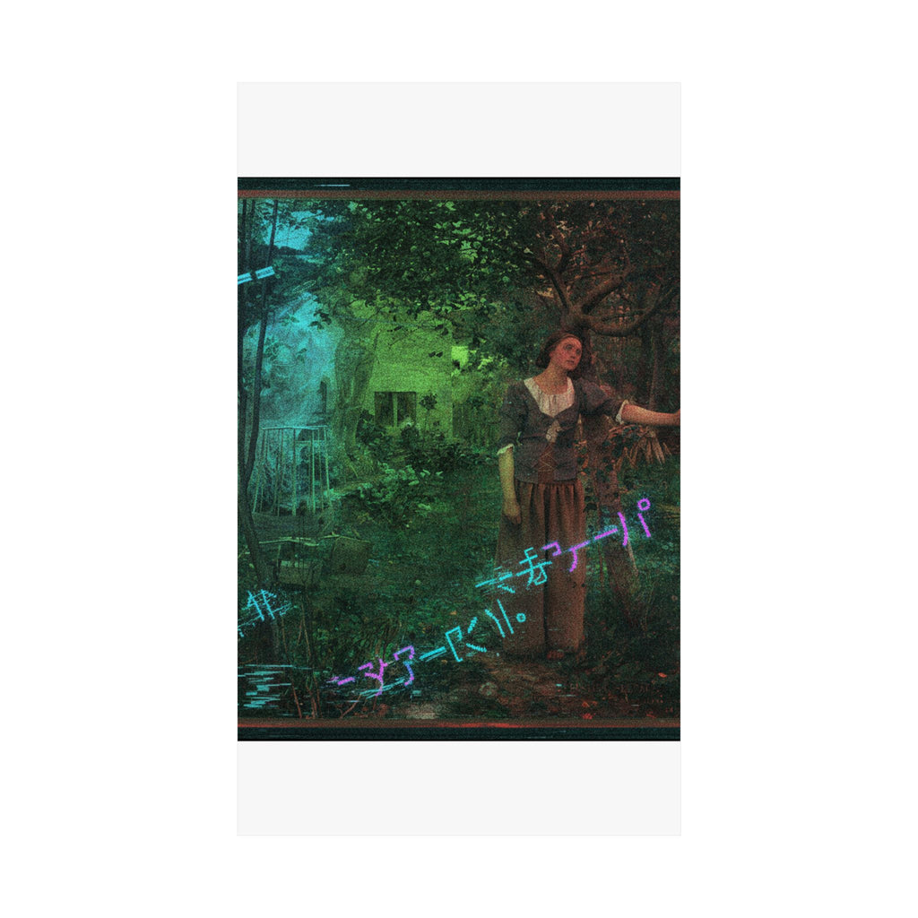 Glitch Culture — Person — Matte Poster