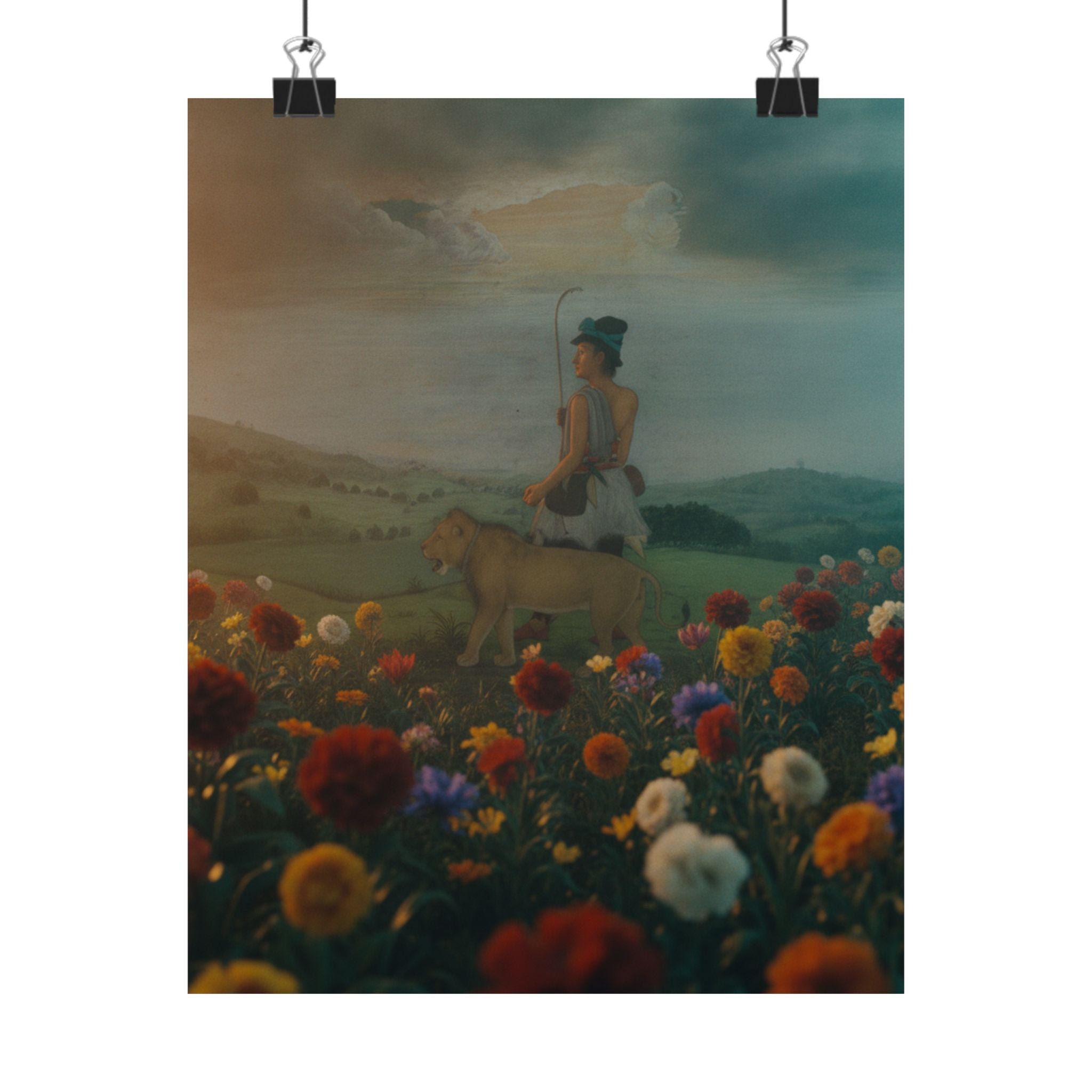 Cinematic — Person — Matte Poster