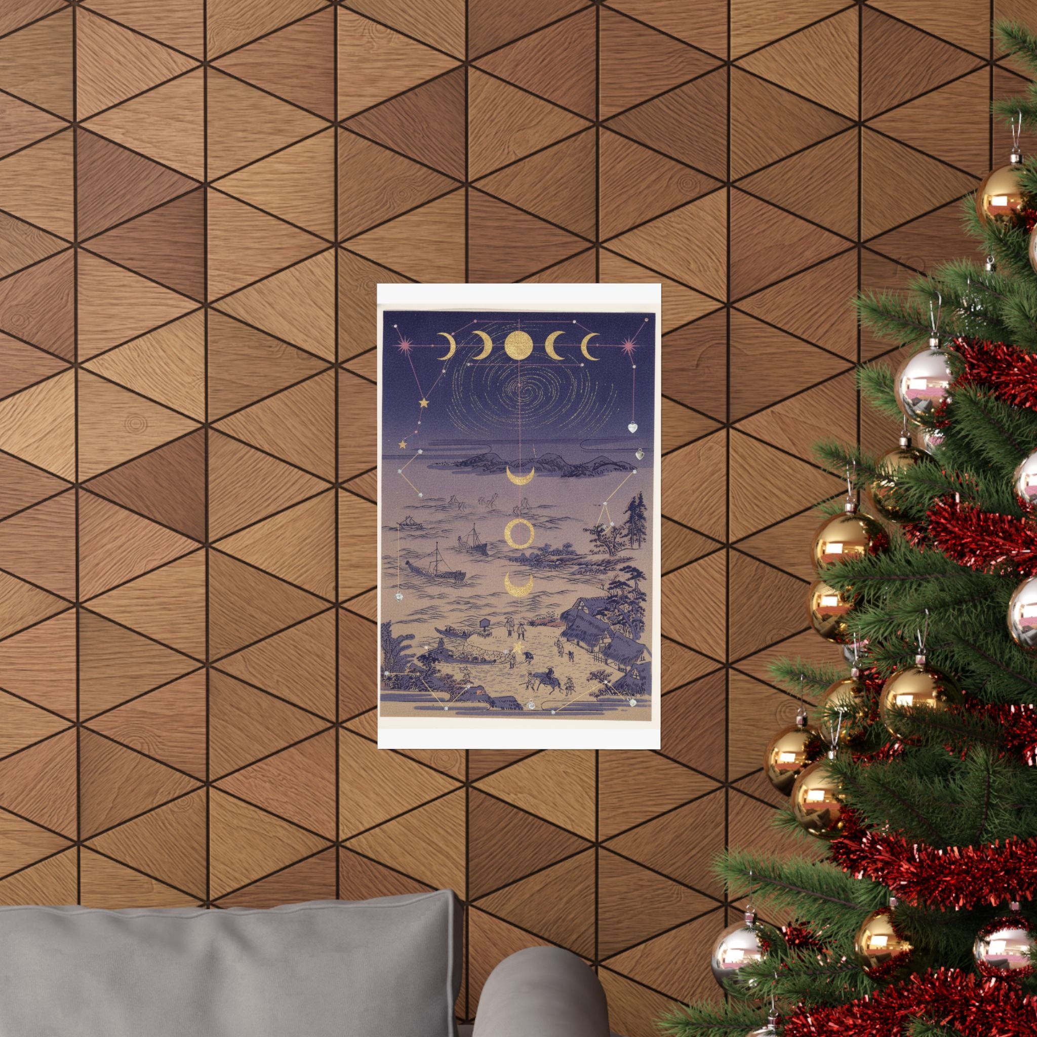 Celestial — Sails Returning To Yahashi — Matte Poster