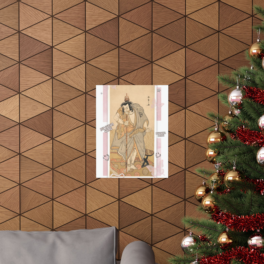 Ecommerce Main — The Actor Nakamura Nakazo As A Rokuju-Rokubu (Pilgrim To Buddhist Temple) — Matte Poster