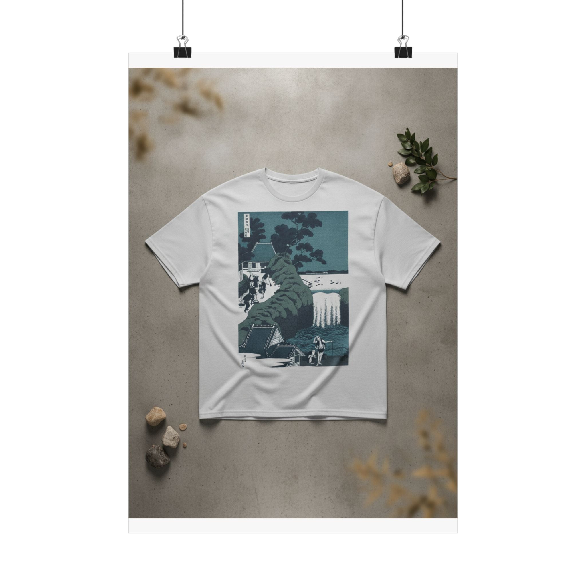 Product Marketing — Fall Of Aoiga Oka, Yedo — Matte Poster