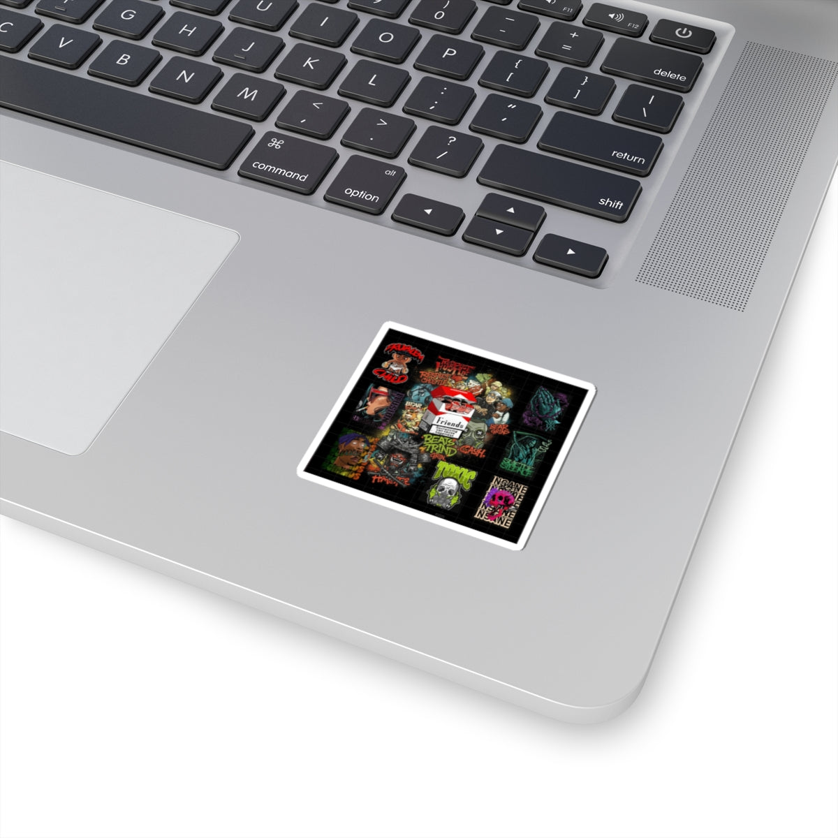Dramatic Storm — Person — Kiss-Cut Sticker