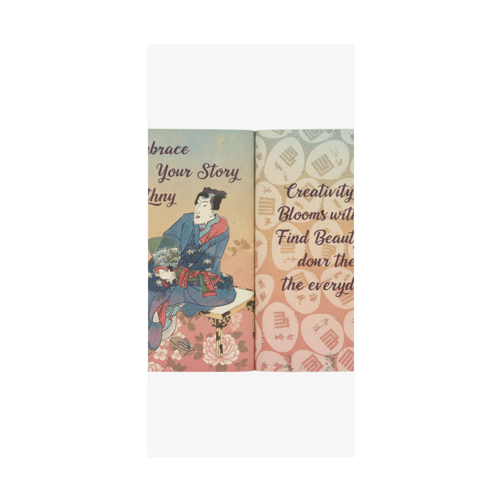 Affirmation — A Fraudulent Murasaki’S Rustic Genji  By Ryūtei Tanehiko — Matte Poster
