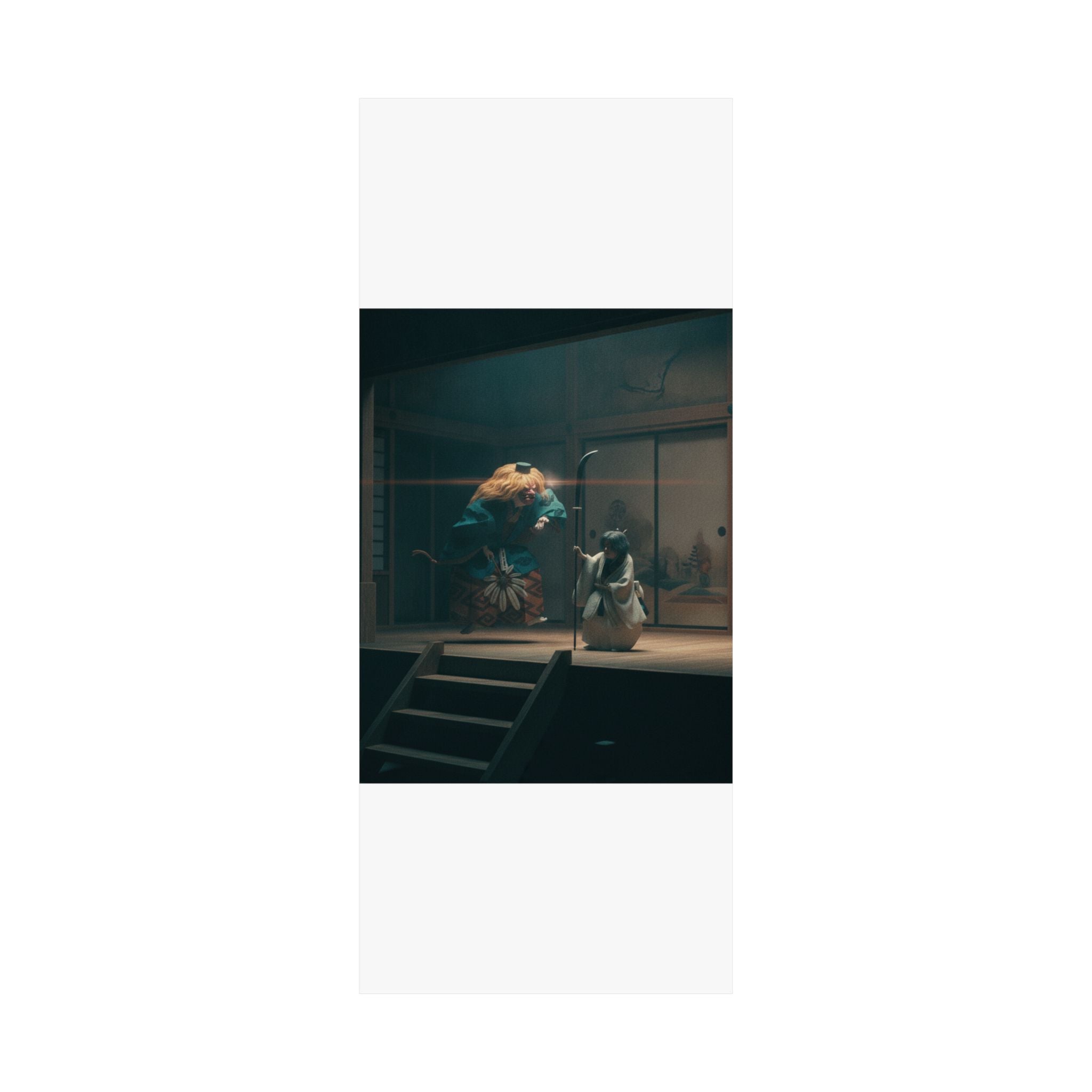 Cinematic — Scene From Noh Dance — Matte Poster