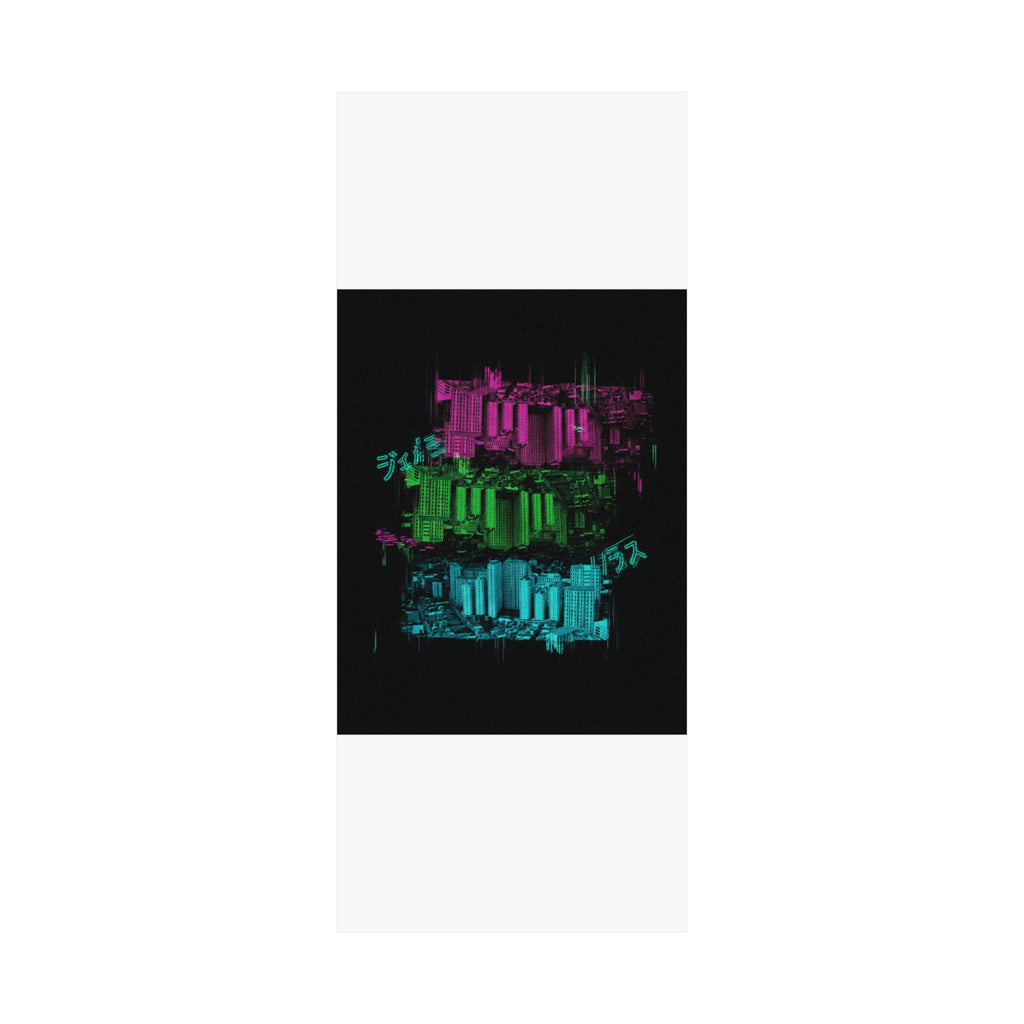 Glitch Culture — Cityscape — Matte Poster