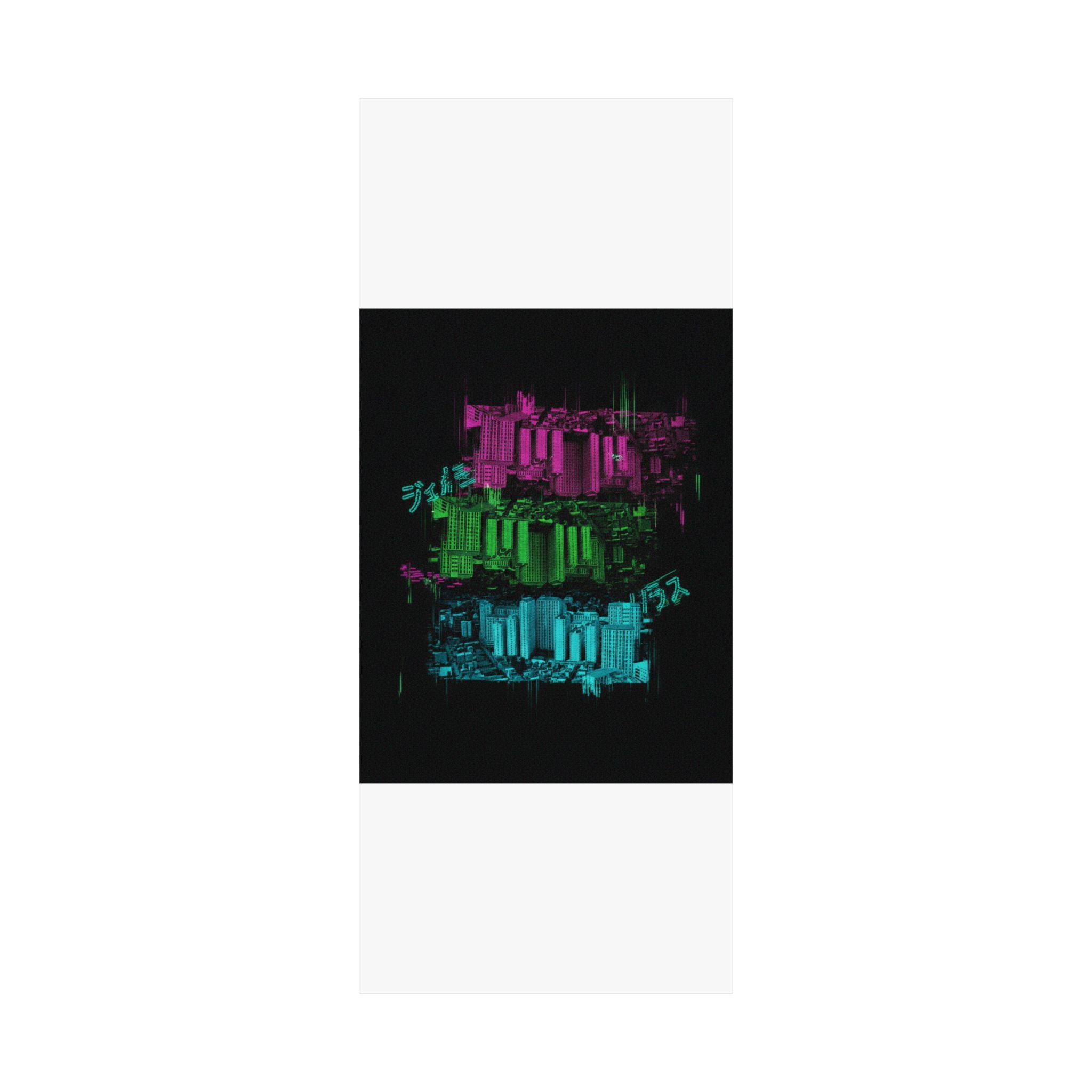 Glitch Culture — Cityscape — Matte Poster