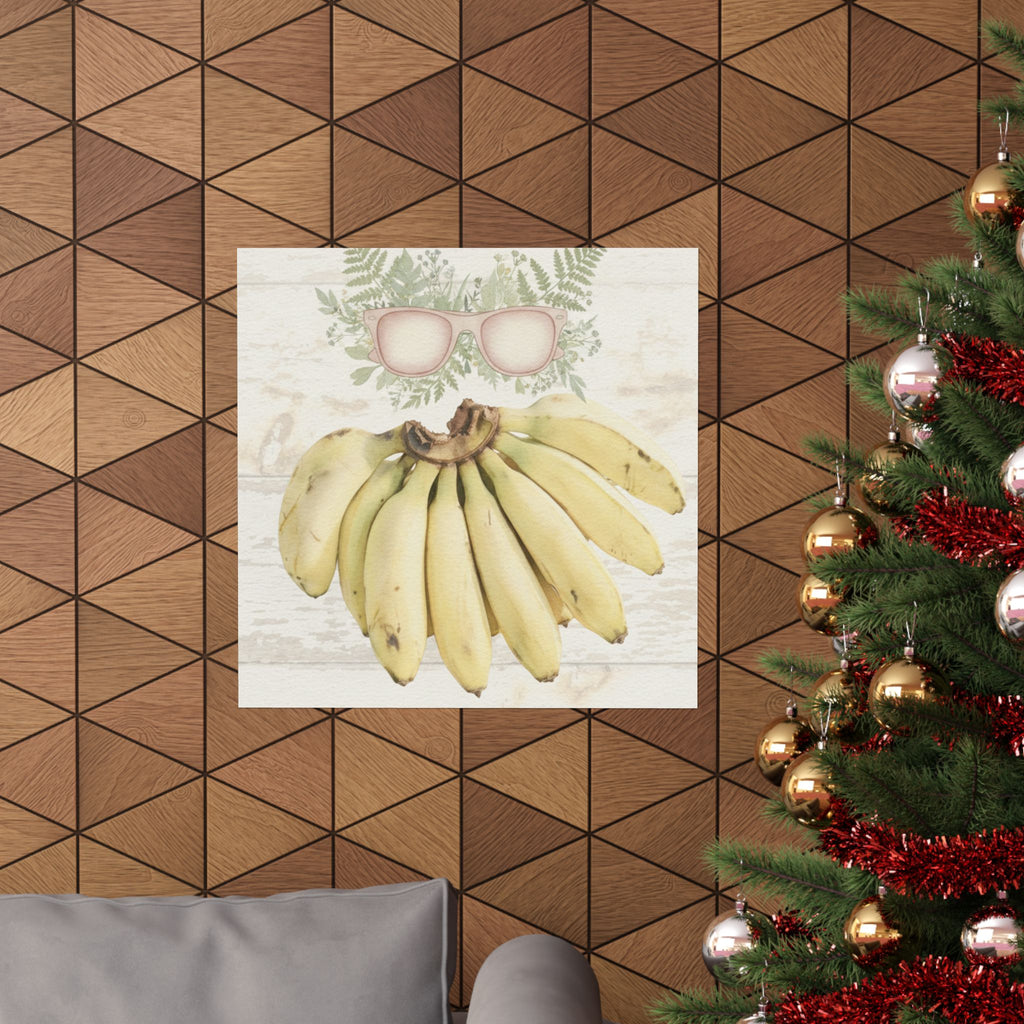 Botanical — Bananas — Matte Poster