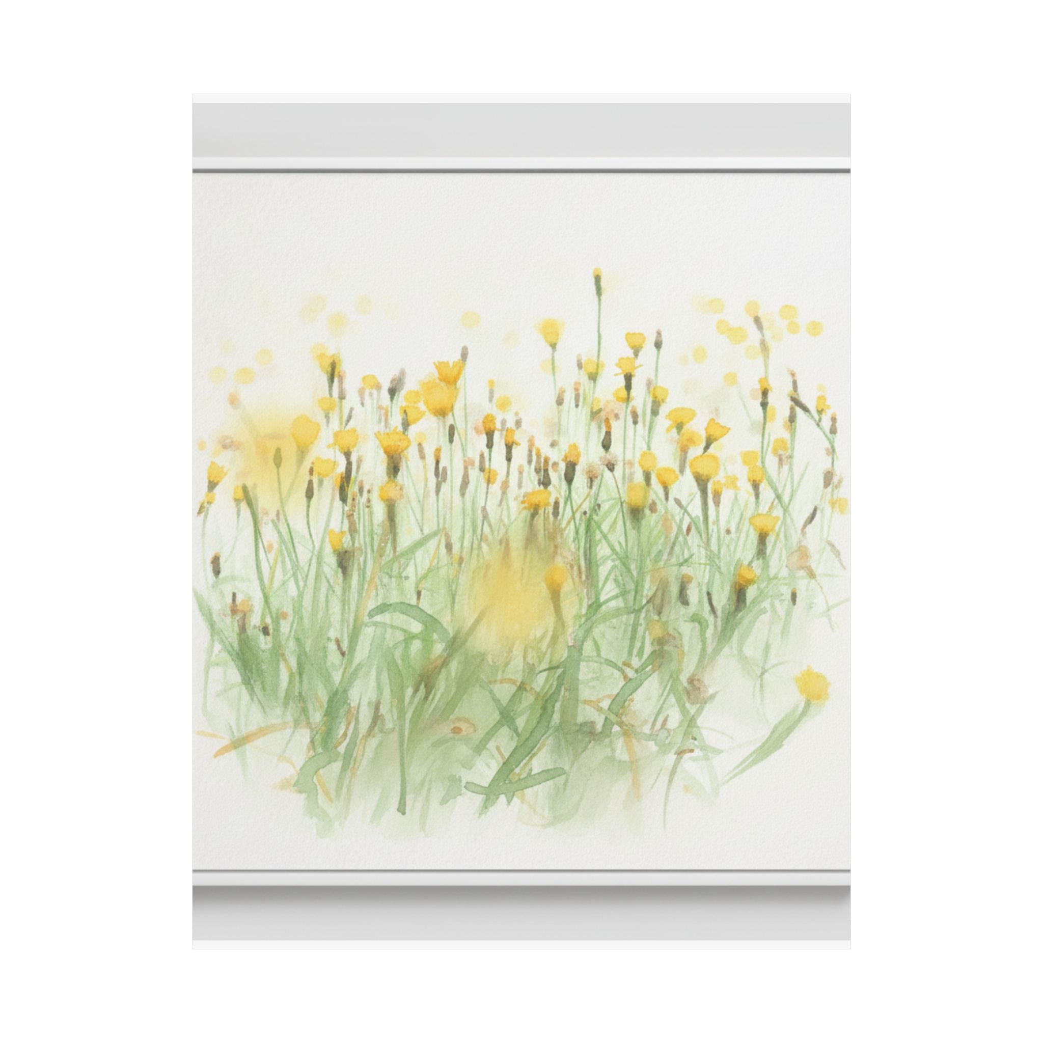 Watercolor — Flower — Matte Poster