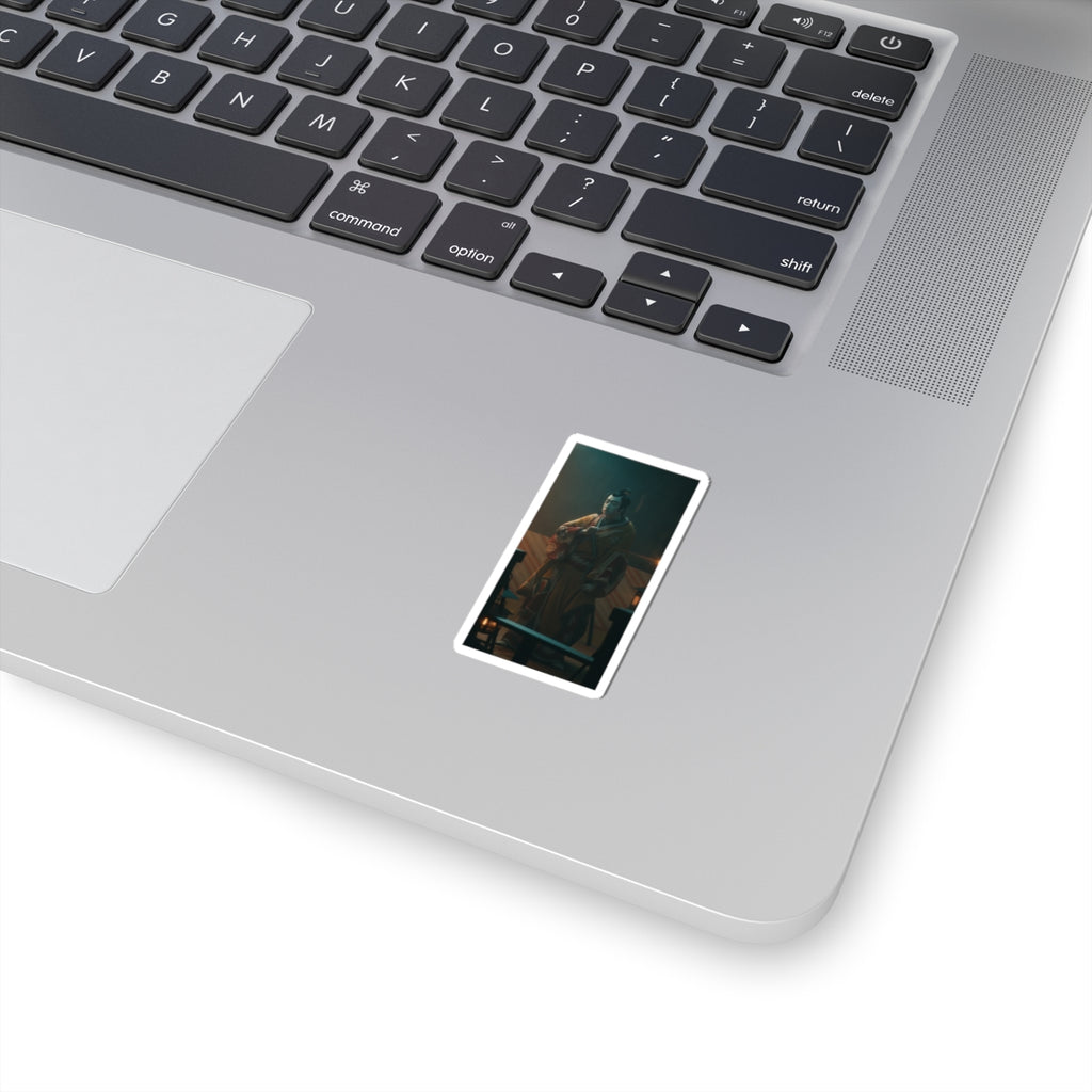 Cinematic — The Actor Bando Mitsugorō I As One Of The Conen Otoko Or Five Kyokaku — Kiss-Cut Sticker