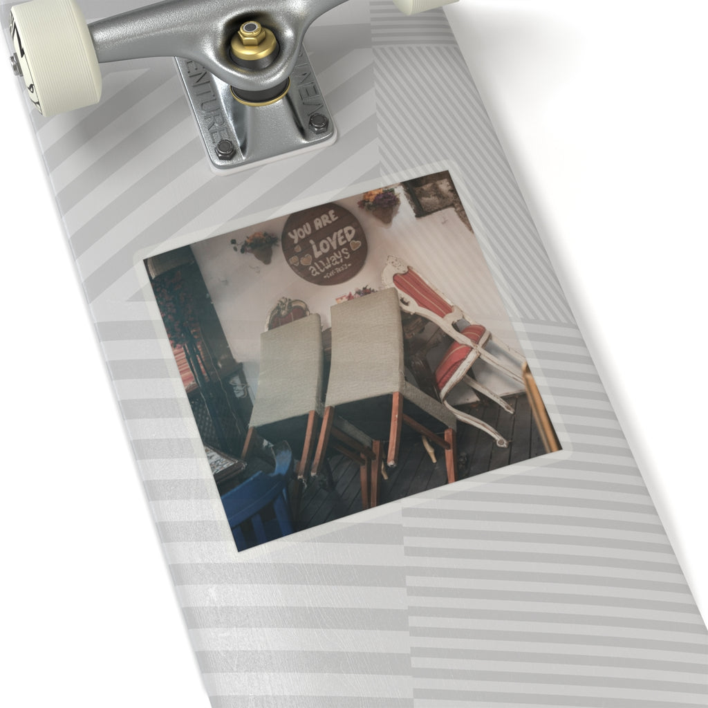 Cinematic — Chairs — Kiss-Cut Sticker