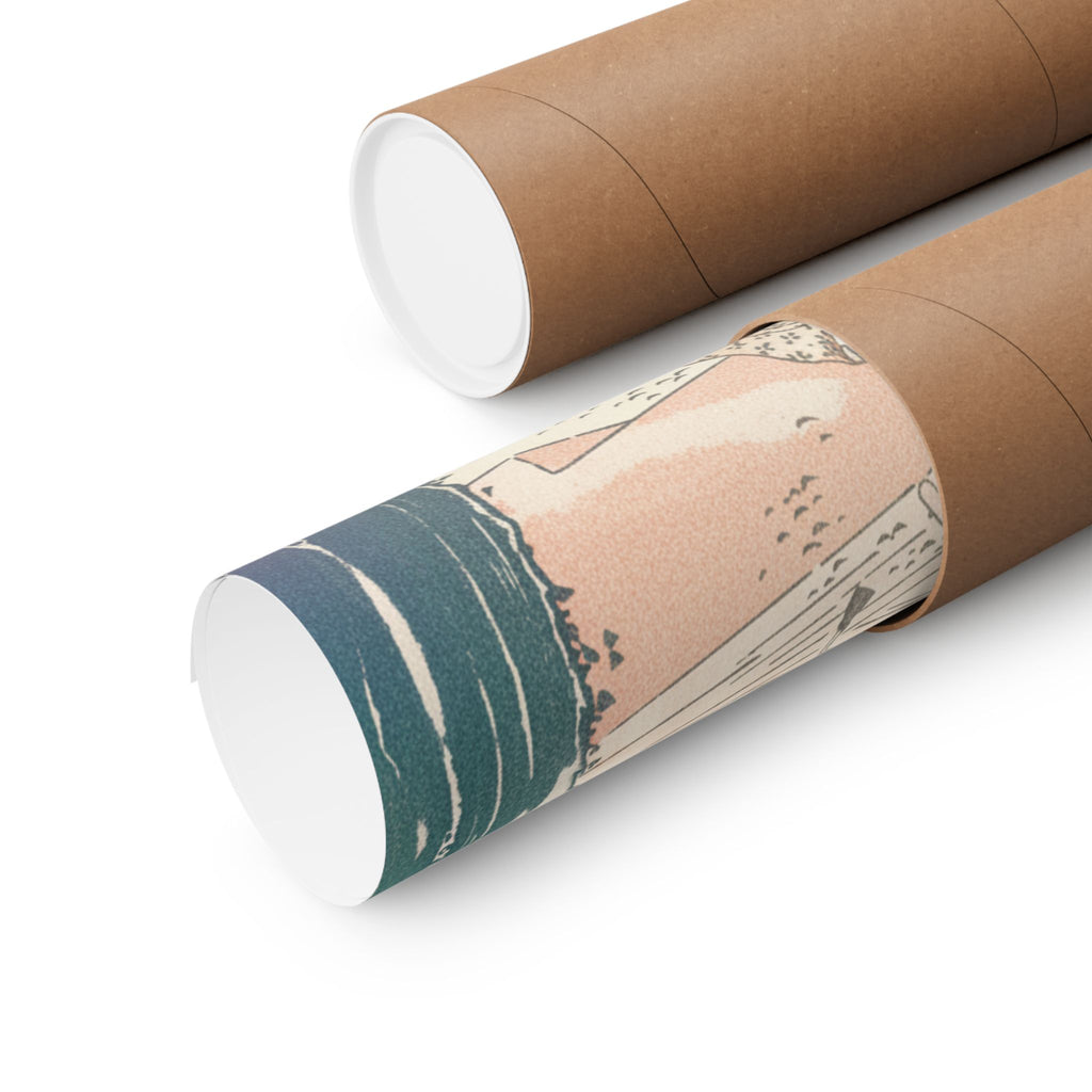 Affirmation — History Of Kamakura: Building Tsurugaoka Hachiman Shrine — Matte Poster