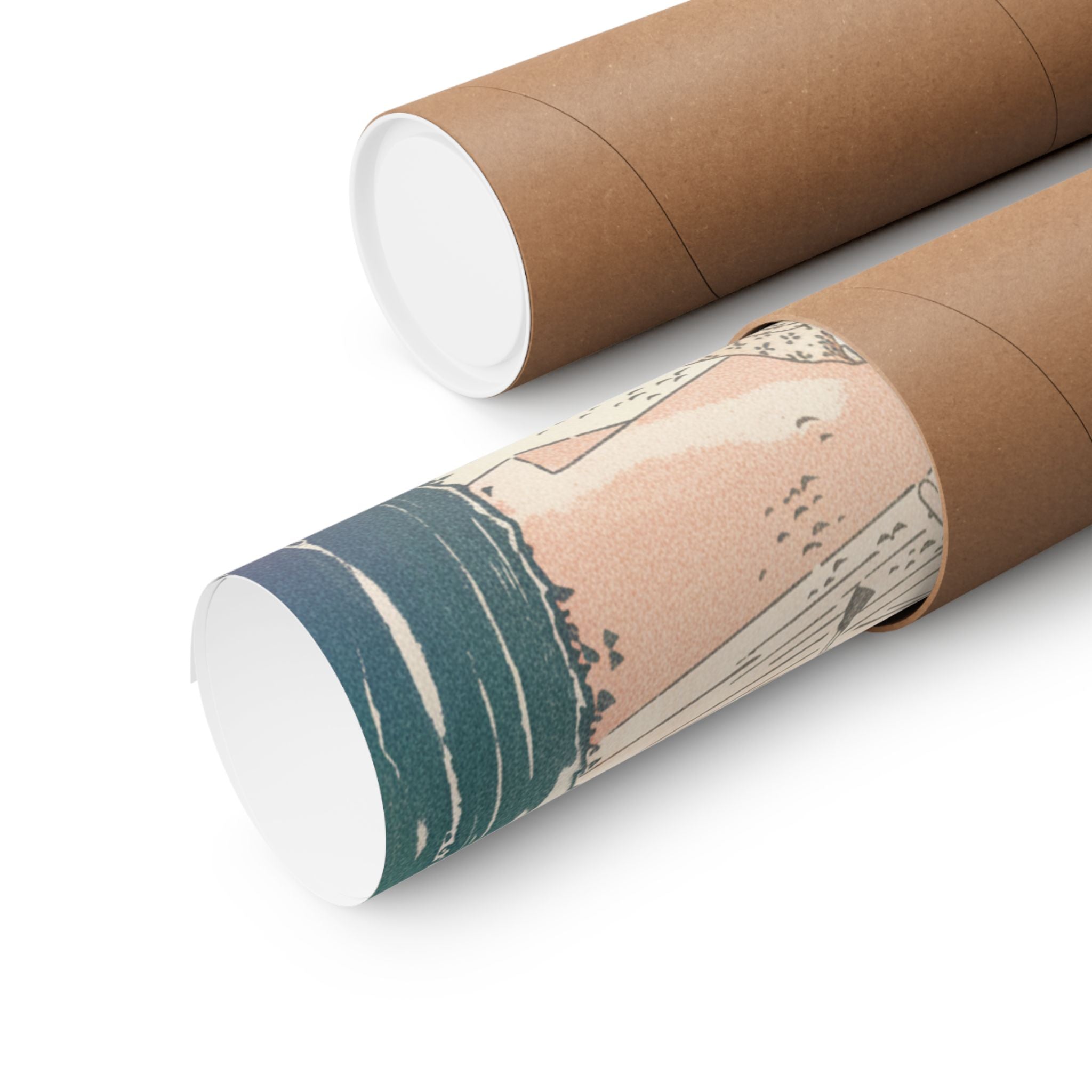 Affirmation — History Of Kamakura: Building Tsurugaoka Hachiman Shrine — Matte Poster