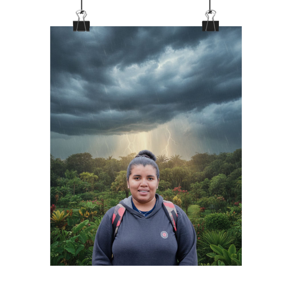 Dramatic Storm art print — product view 6