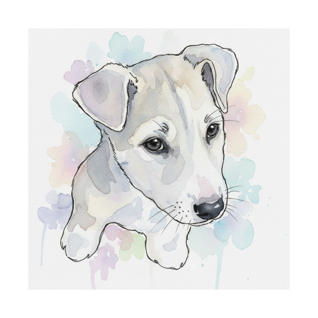 Watercolor — Dog — Matte Poster