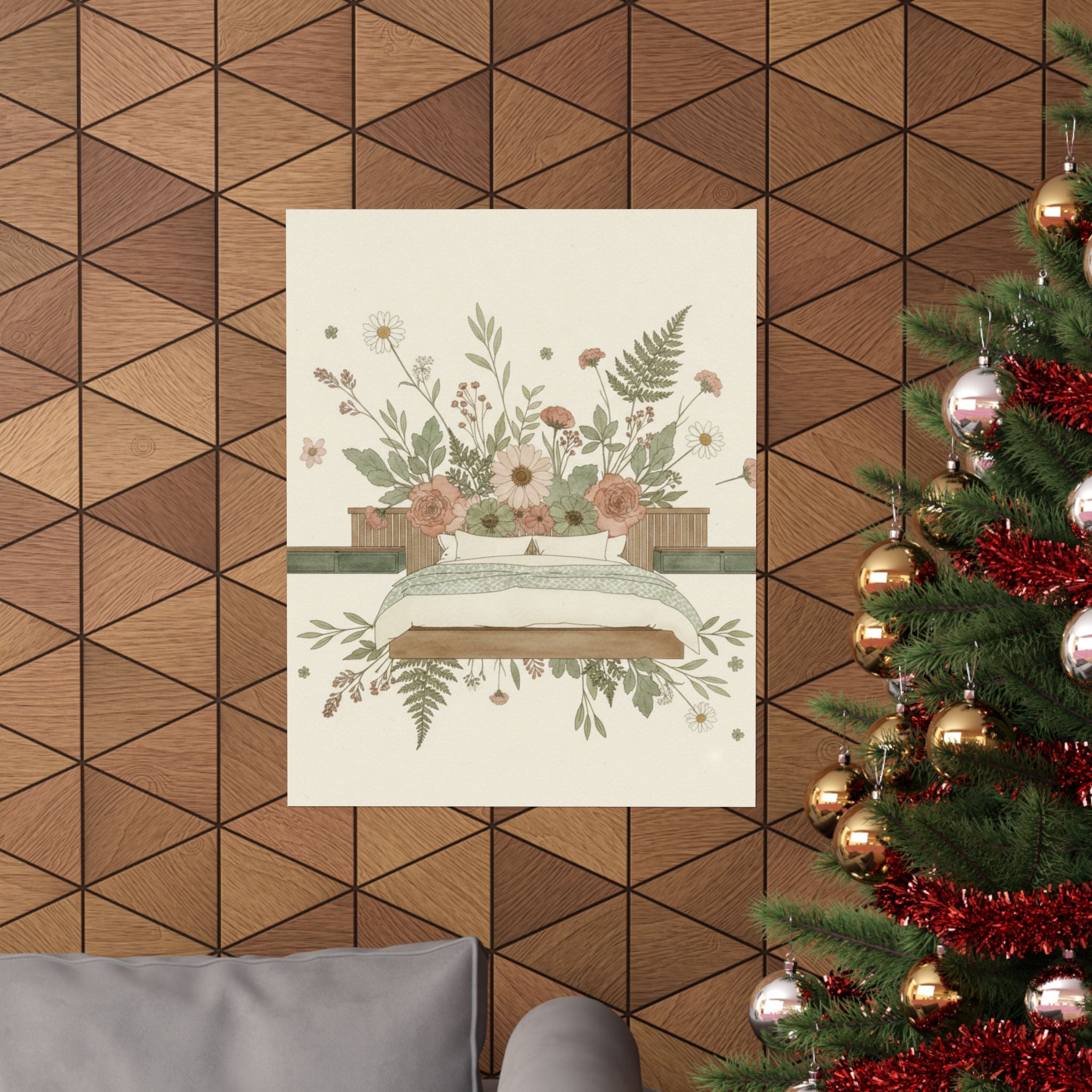 Botanical — Bedroom — Matte Poster