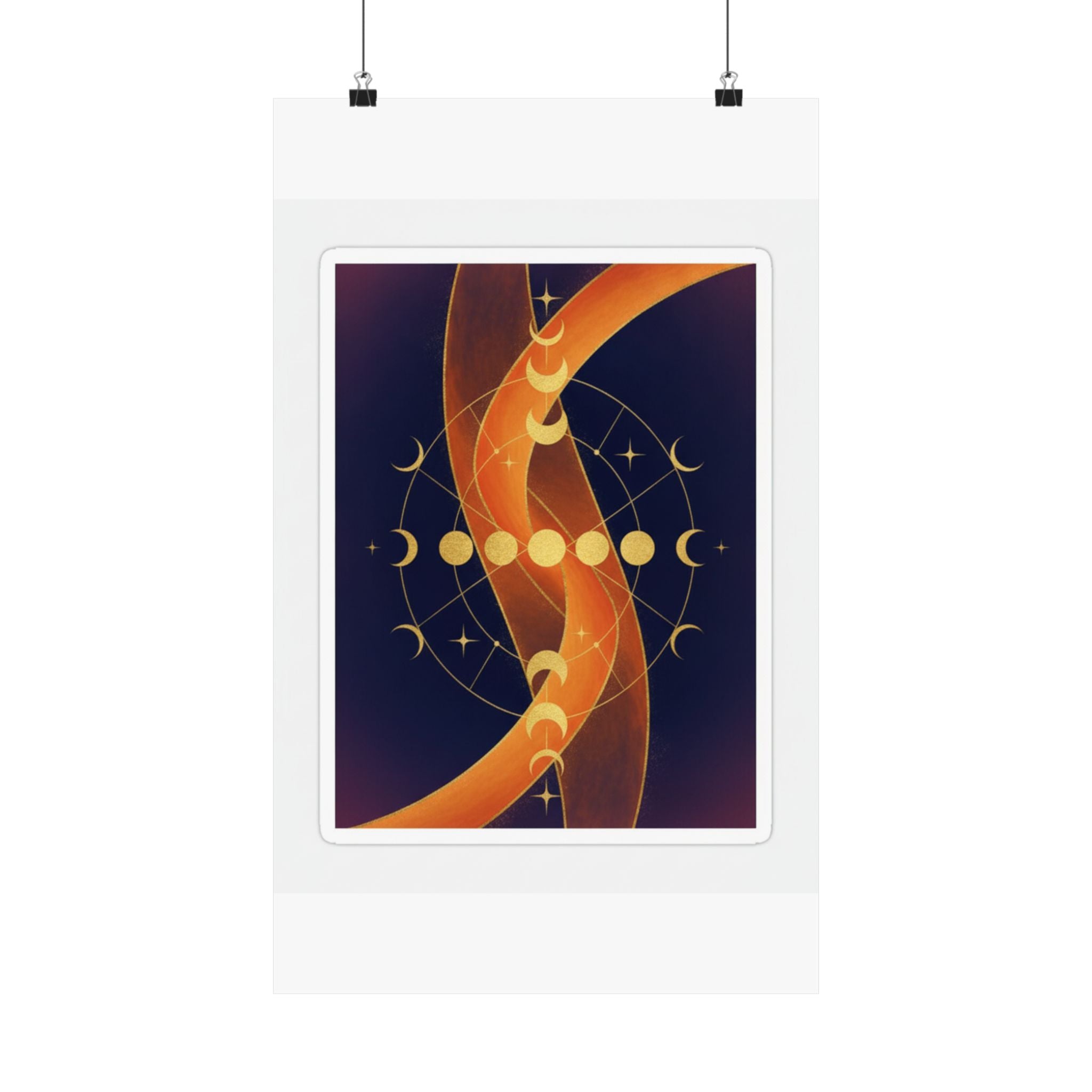 Celestial — Abstract — Matte Poster