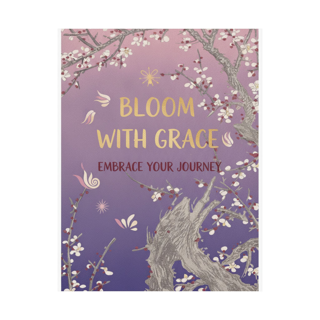 Affirmation — Plum Tree In Blossom — Matte Poster