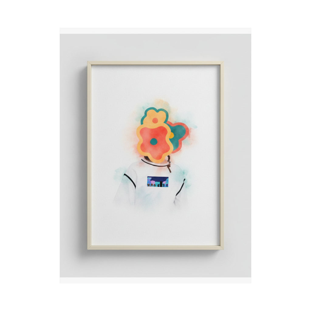 Watercolor — Flower — Matte Poster