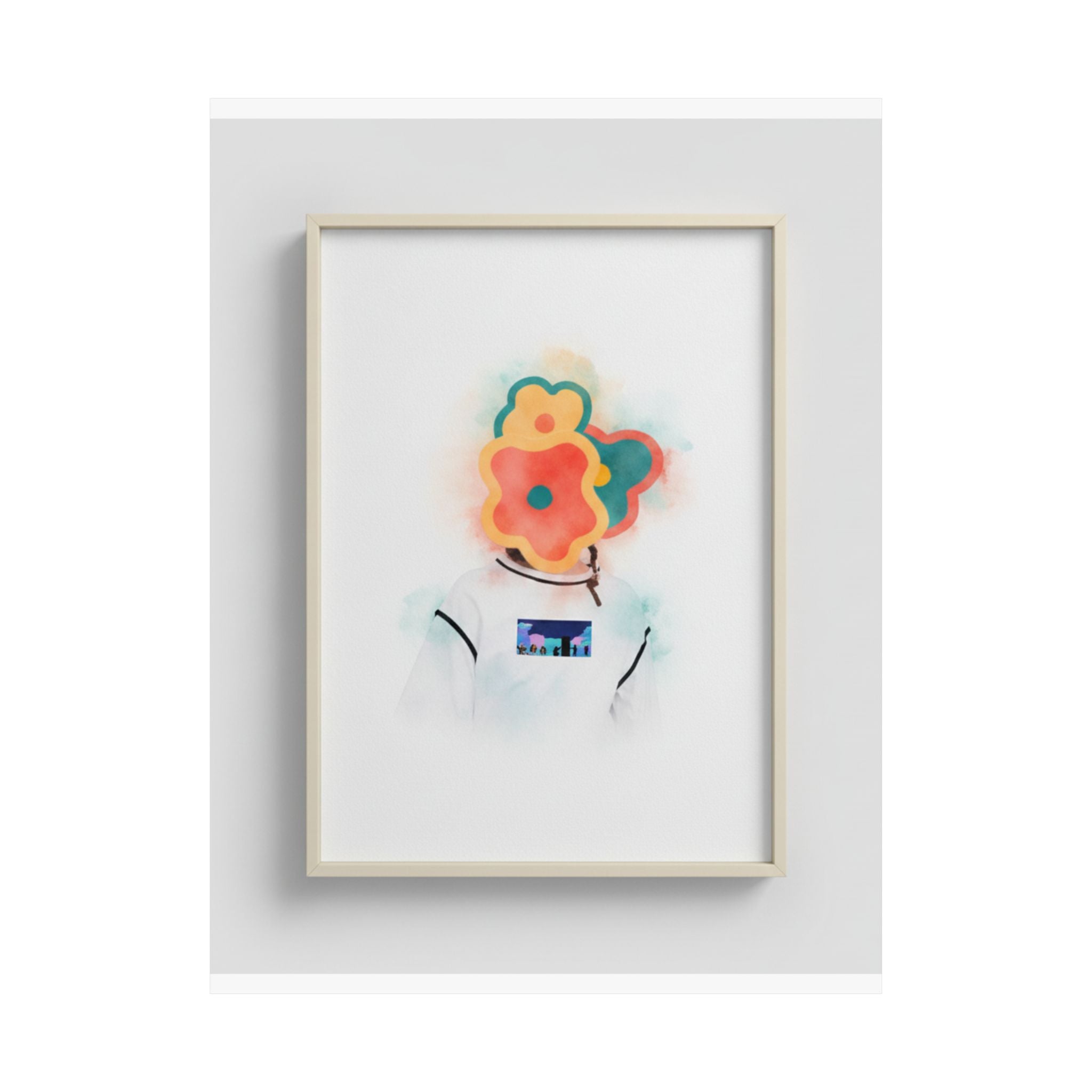 Watercolor — Flower — Matte Poster