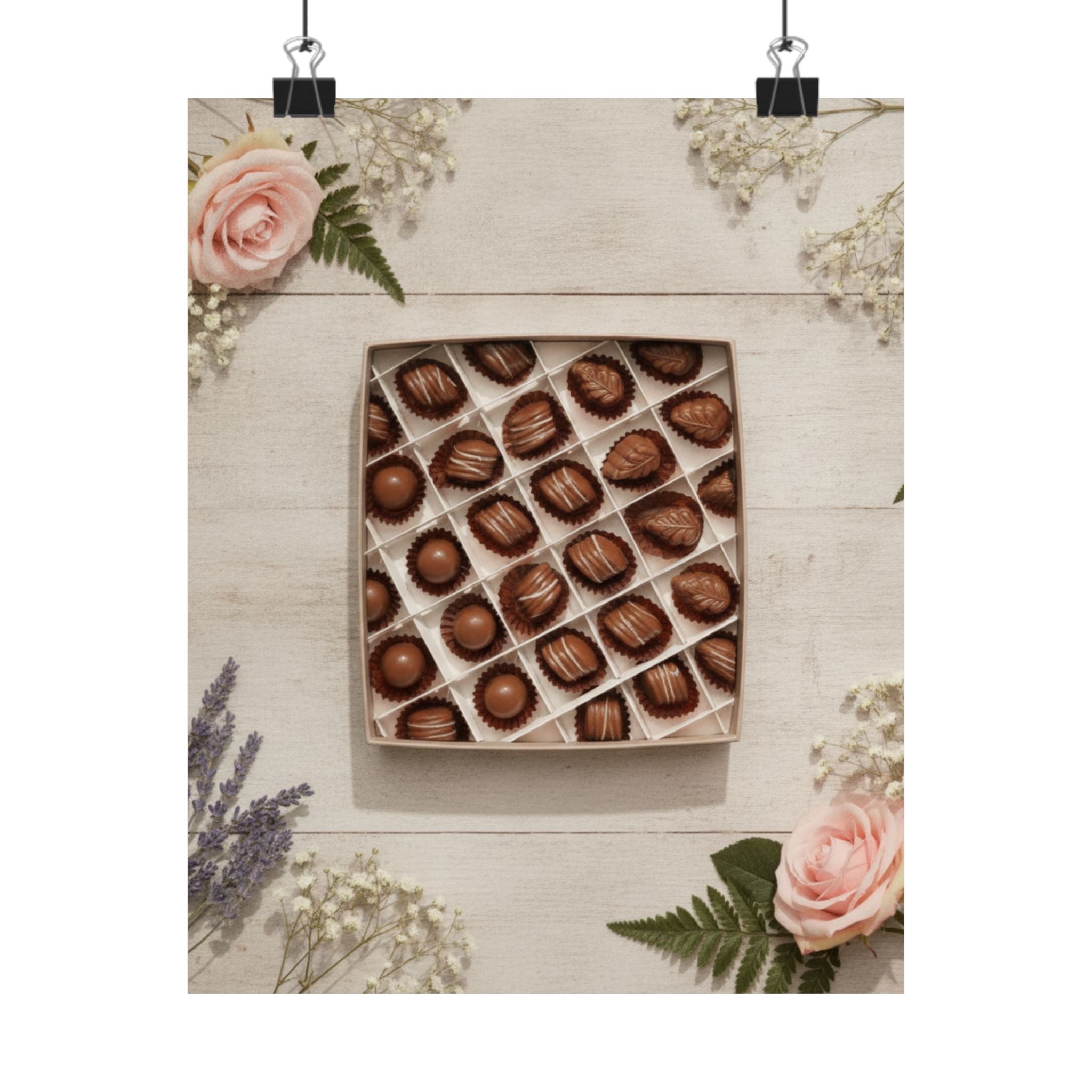Product Marketing — Chocolate — Matte Poster