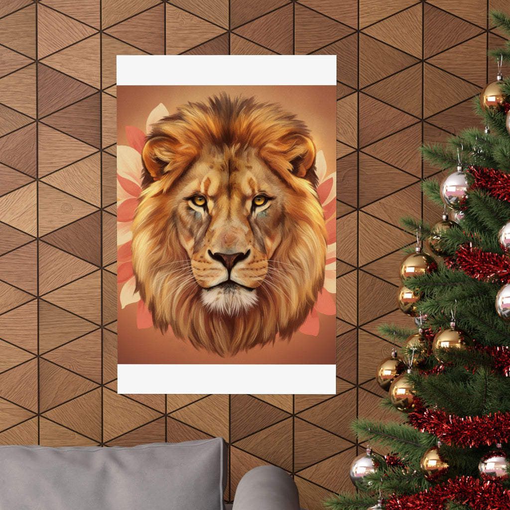 Southern Sunset — Lion — Matte Poster