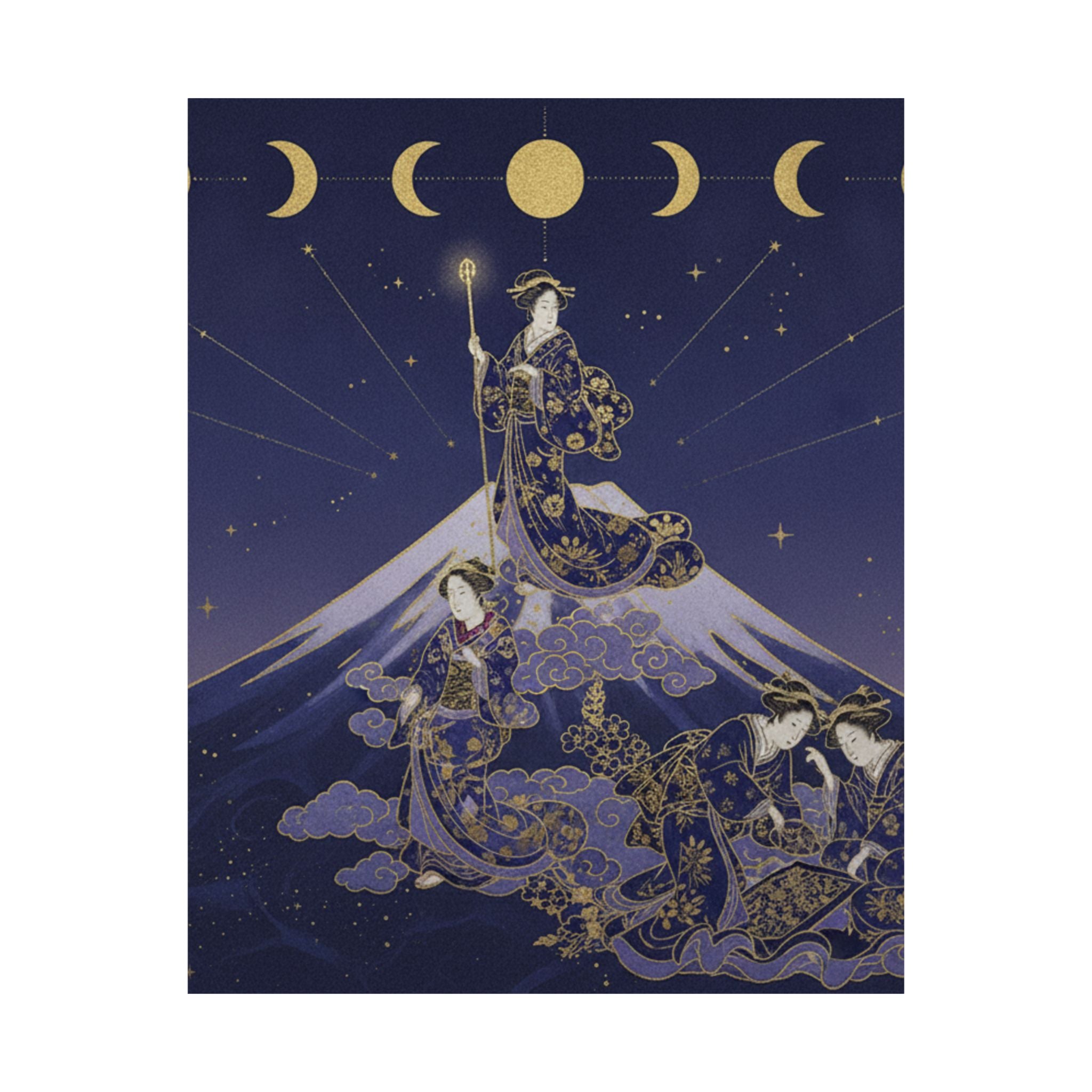 Celestial — Actors [Out Of Costume] Like Mount Fuji [Without Snow] In Summer (Yakusha Natsu  — Matte Poster