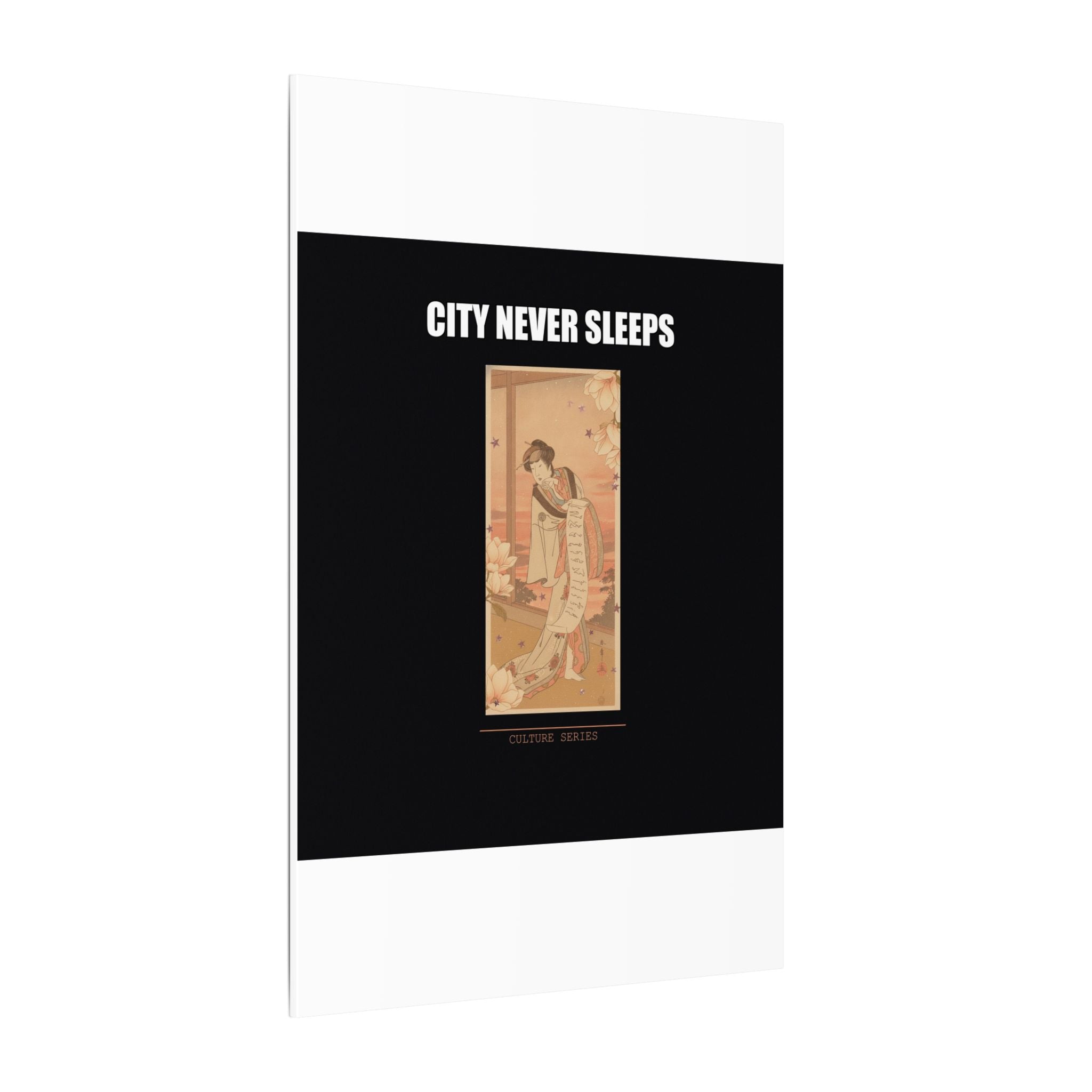 STREET CERTIFIED | The Second Yamashito Kinsaku As A Courtesan Standing In A Room — Matte Canvas