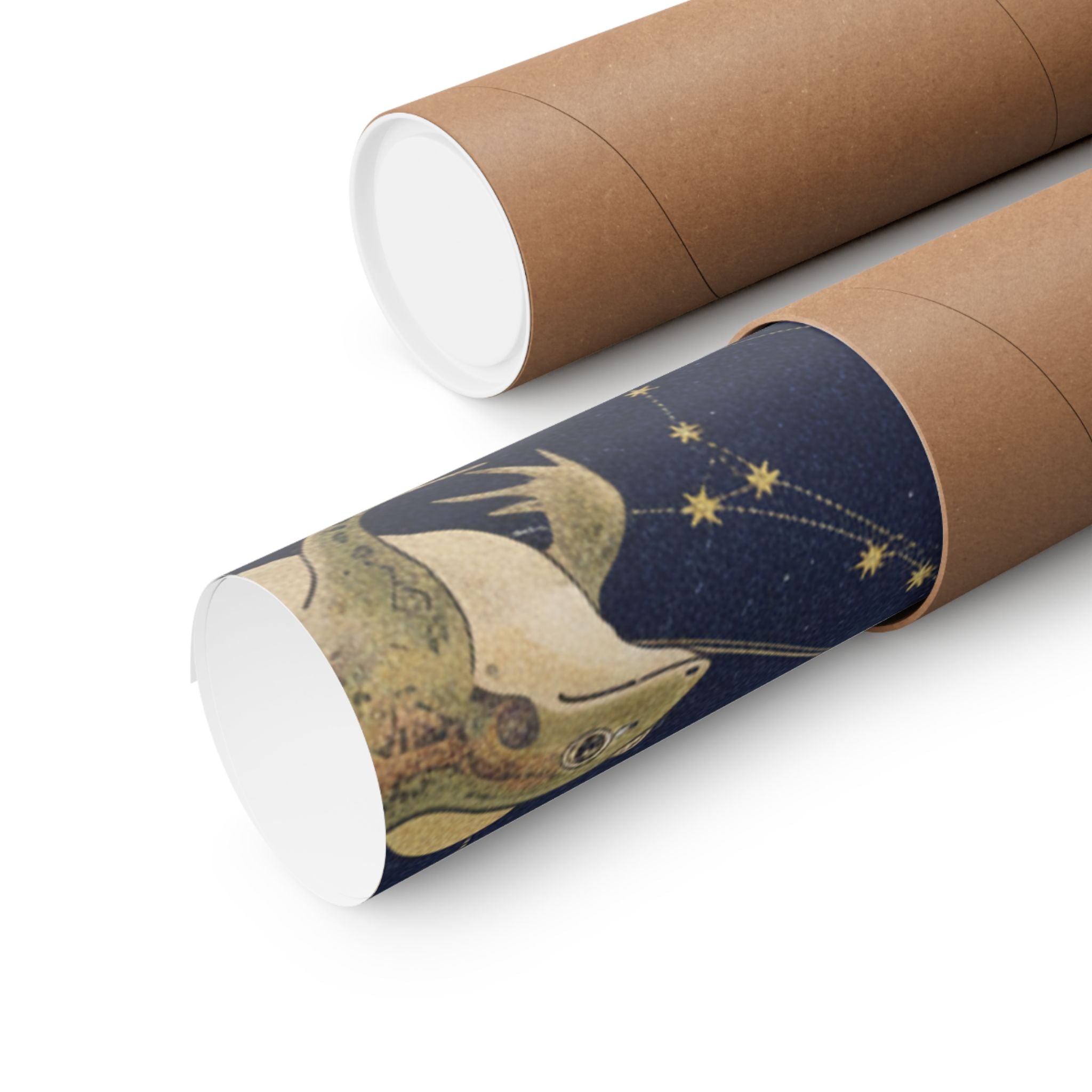 Celestial — Frog (Kaeru); Gold Beetle (Kogane Mushi), From The Picture Book Of Crawling Crea — Matte Poster