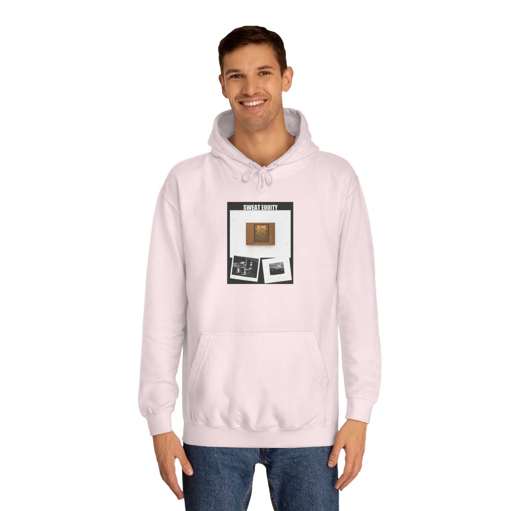Sweat Equity Photo Collage Poster Pullover Hoodie