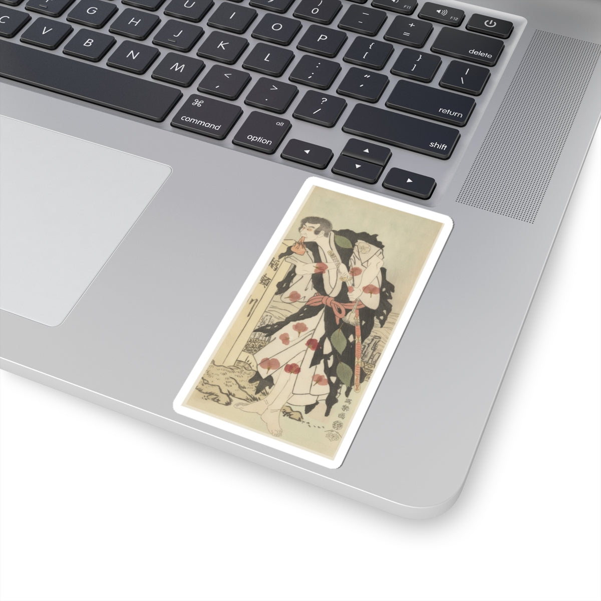 Botanical — Morita Kanya Viii As Kawachi Kanja, Disguised As Genkaibo — Kiss-Cut Sticker