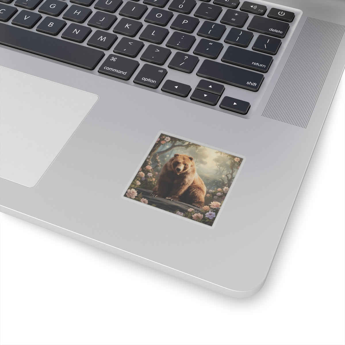 Scenic Nature — Bear — Kiss-Cut Sticker