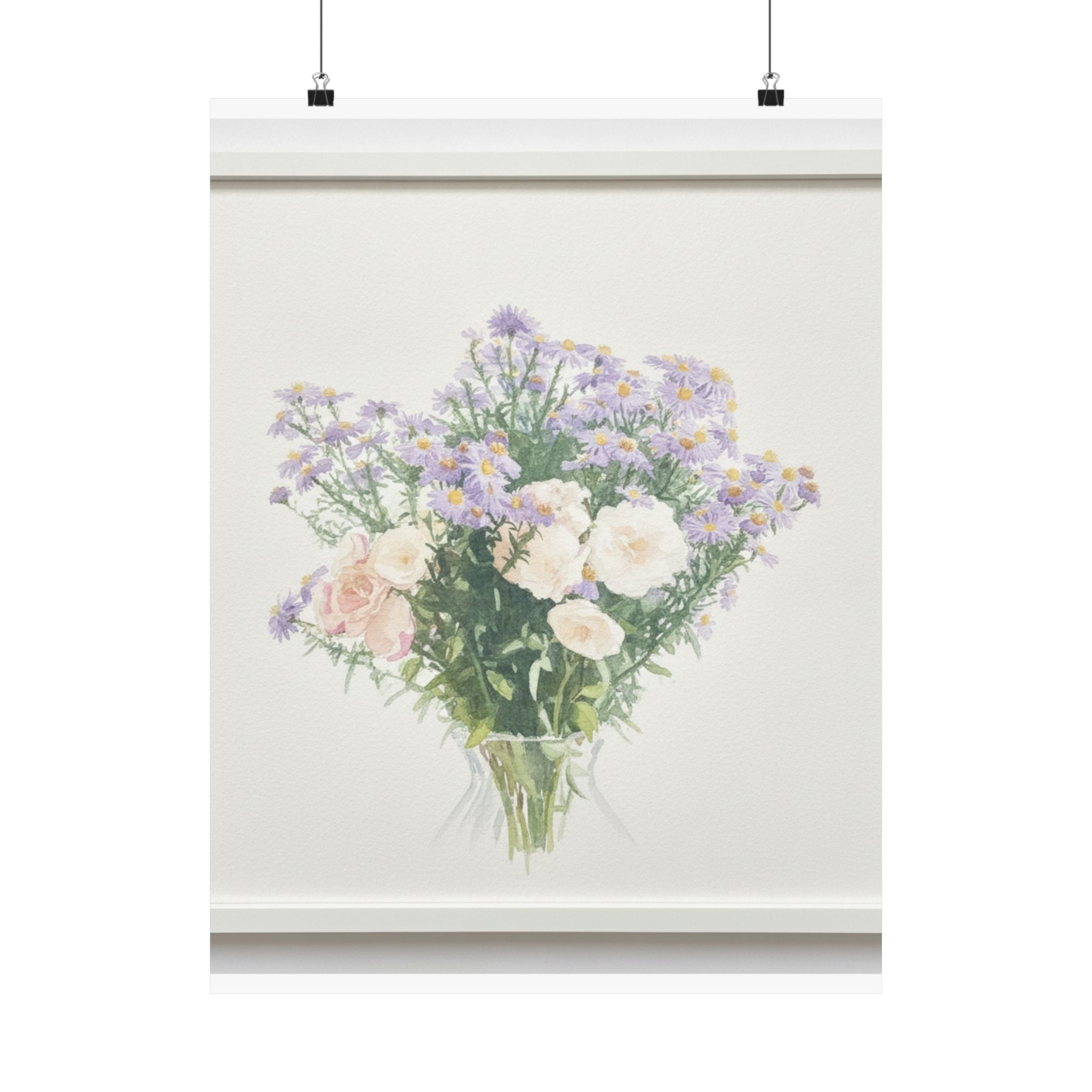 Watercolor art print — product view 2