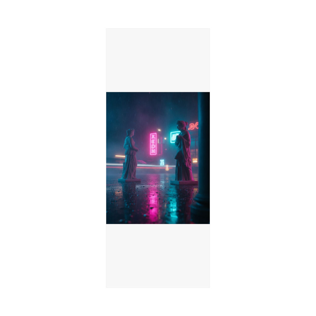 Neon Noir — Person — Matte Poster